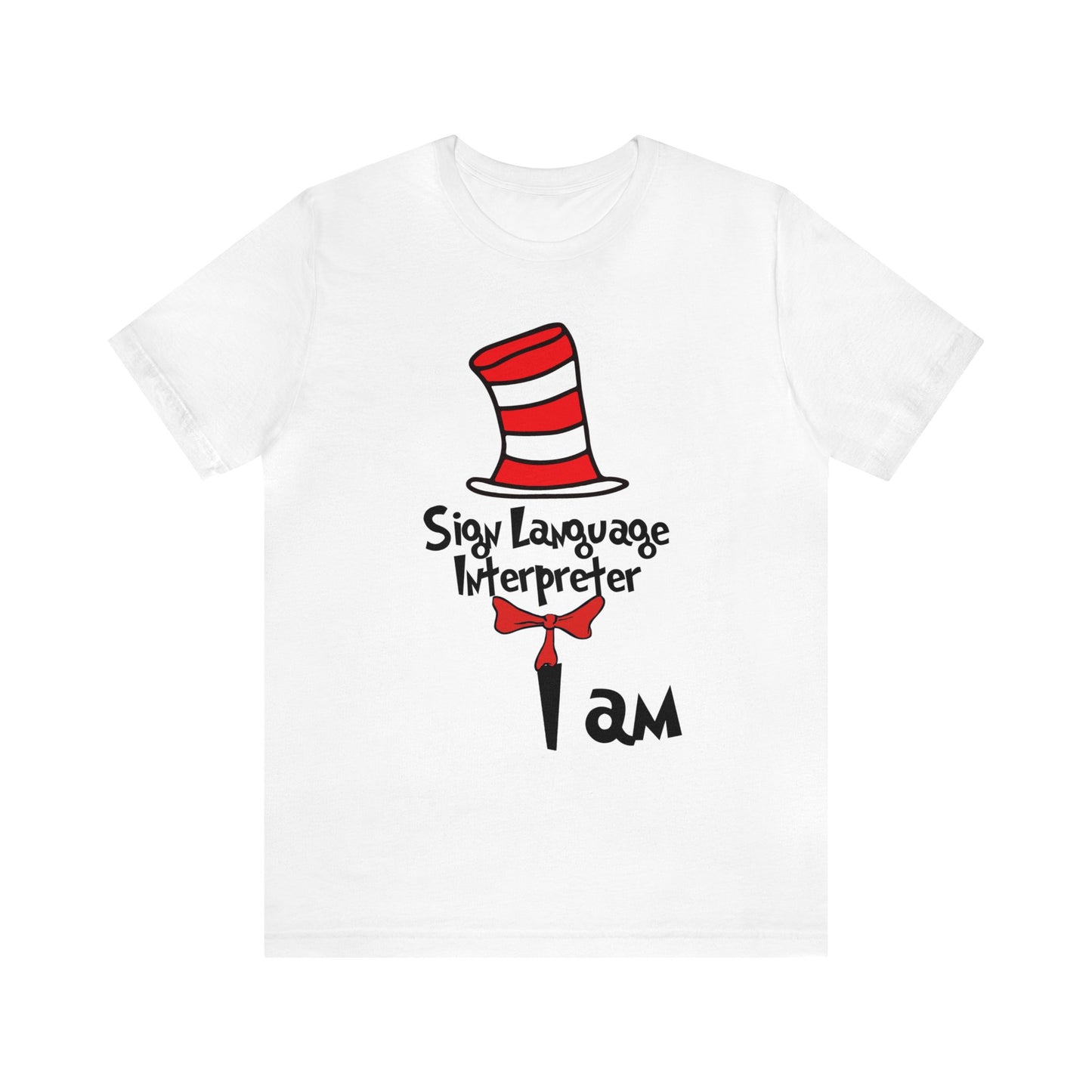 Sign Language I amUnisex Jersey Short Sleeve Tee