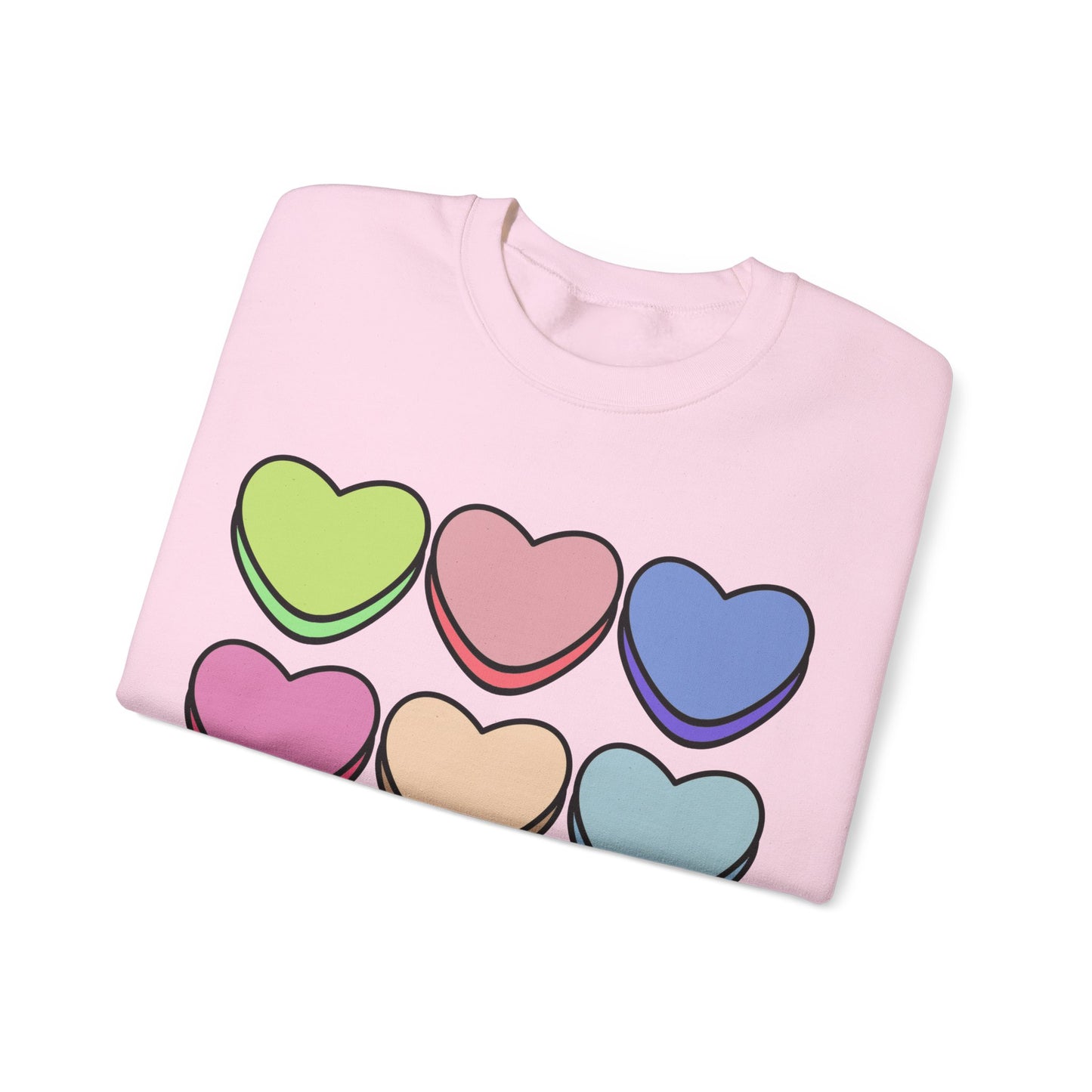 Valentines Hearts Heavy Blend™ Crewneck Sweatshirt