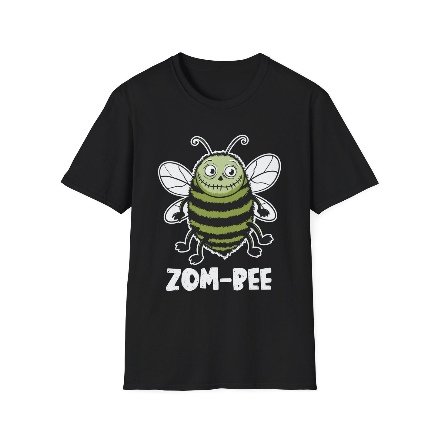 Zom-Bee Unisex Softstyle T-Shirt - Spooky Fun for Halloween