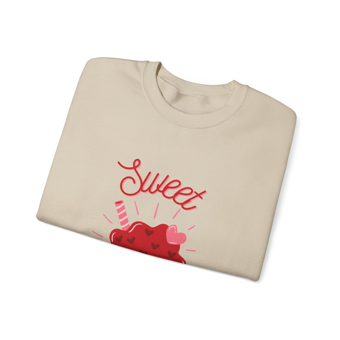 Valentines Cupcake Unisex Heavy Blend™ Crewneck Sweatshirt