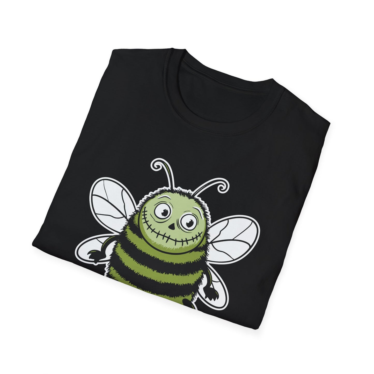 Zom-Bee Unisex Softstyle T-Shirt - Spooky Fun for Halloween