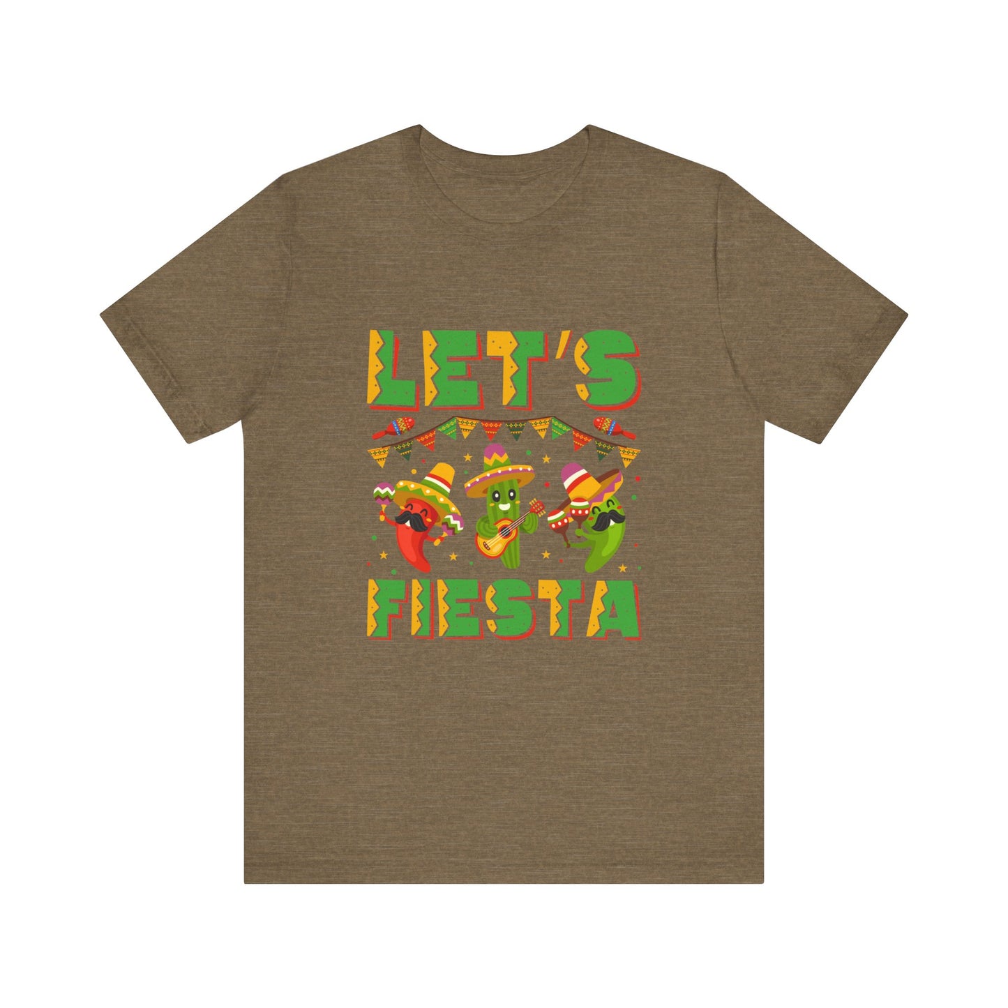 Let's Fiesta Unisex Jersey Short Sleeve Tee