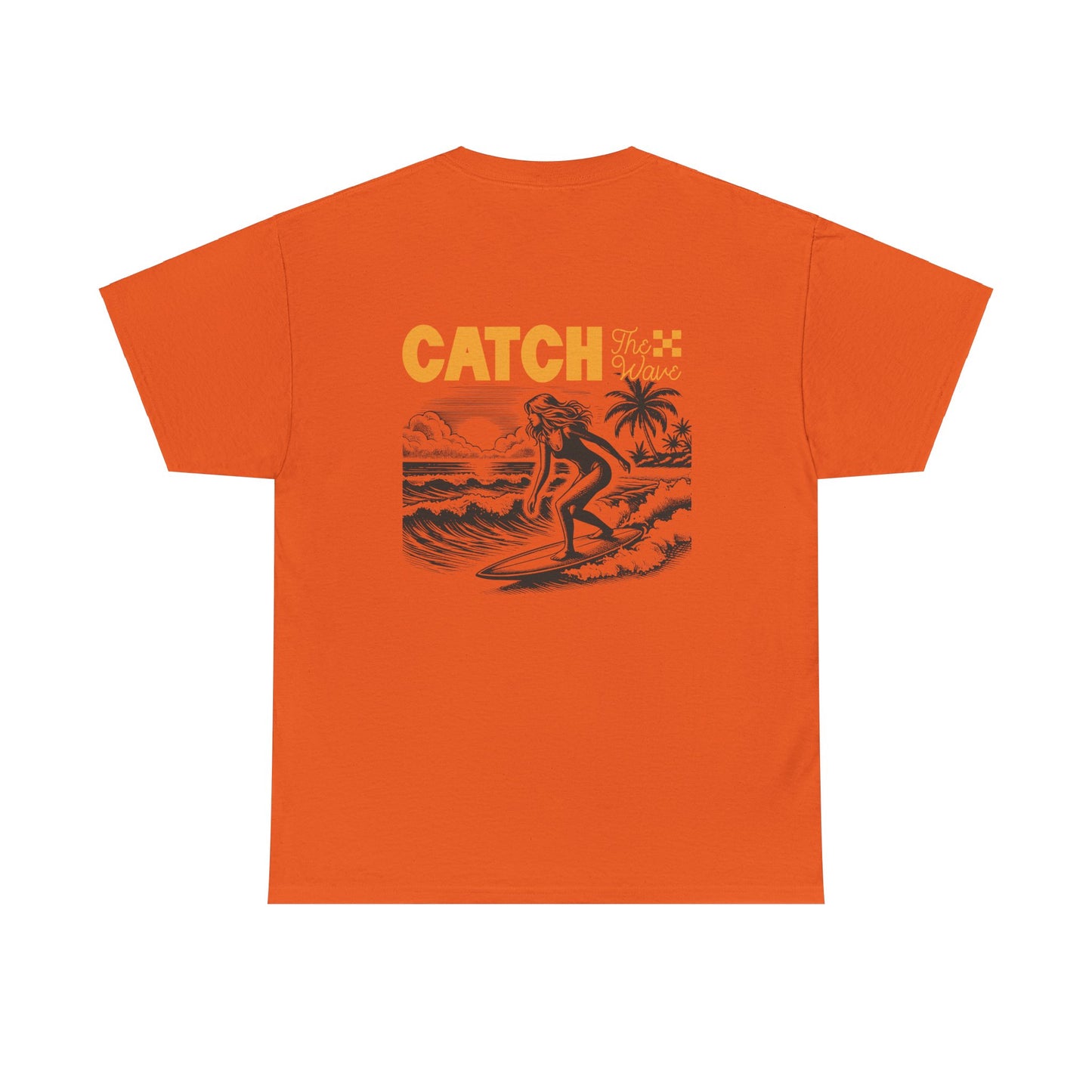 Wild Beach-- Catch the WaveUnisex Heavy Cotton Tee