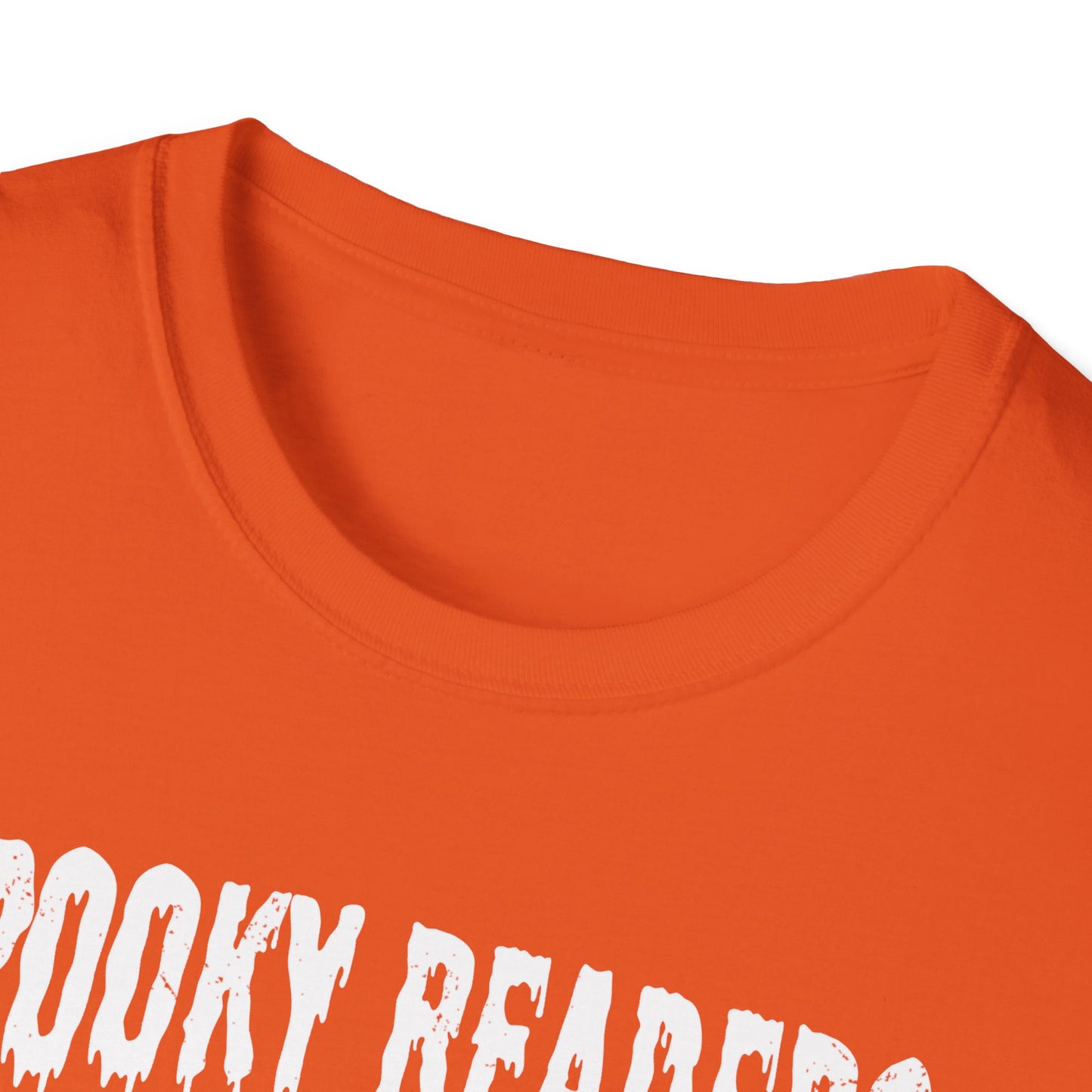 Spooky Readers Book Club Unisex Softstyle T-Shirt | Halloween Literature/School/Teacher Tee