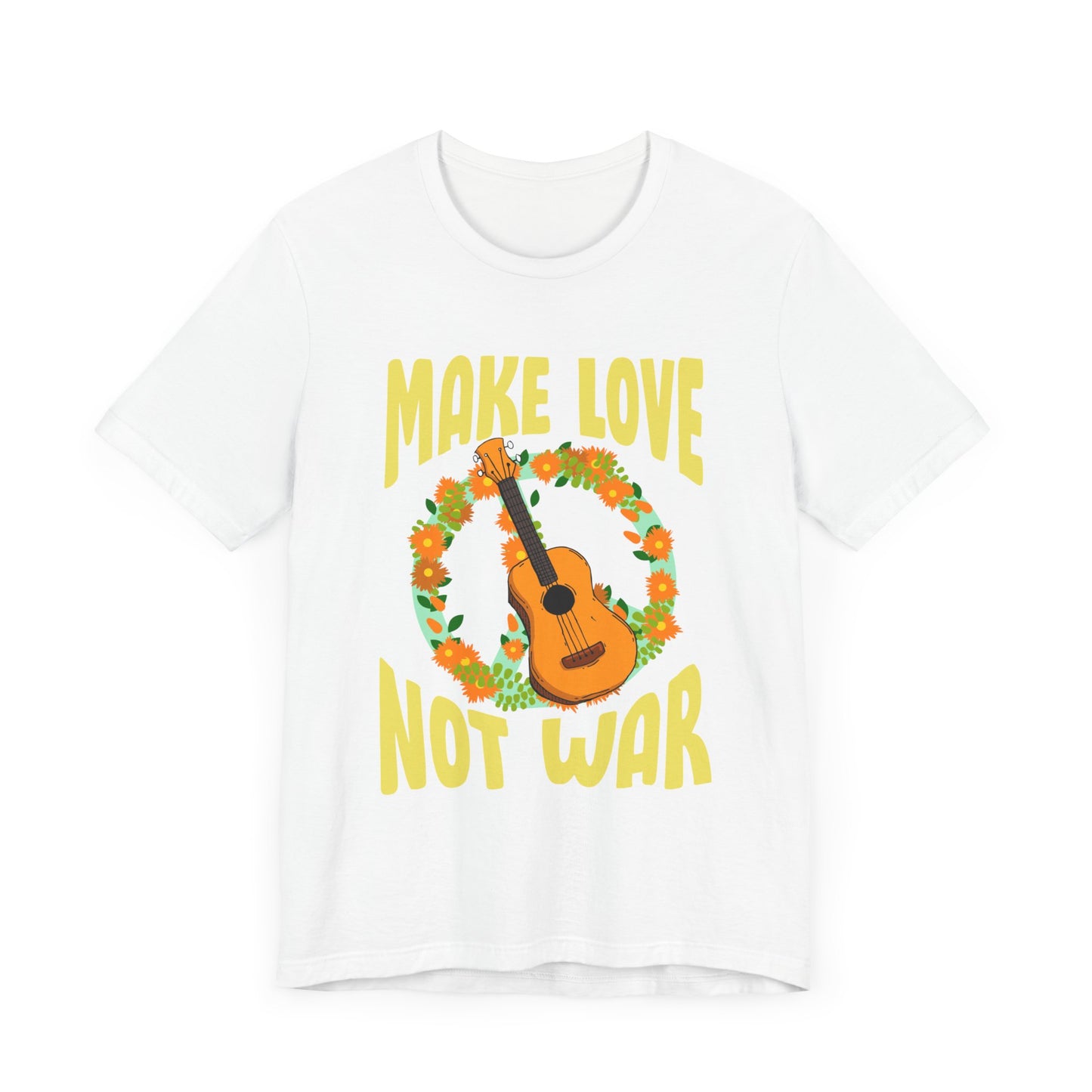 Make Love Not War Unisex Jersey Short Sleeve Tee