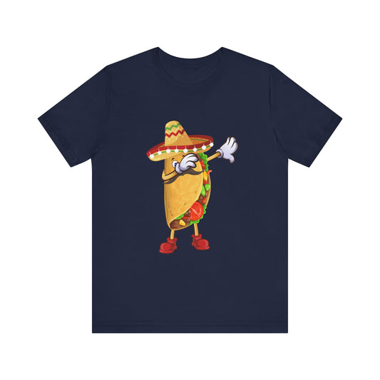 Dabbing Taco Unisex Jersey Short Sleeve Tee