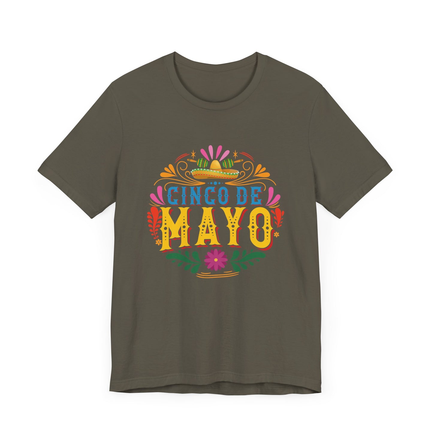 Cinco De Mayo Unisex Jersey Short Sleeve Tee