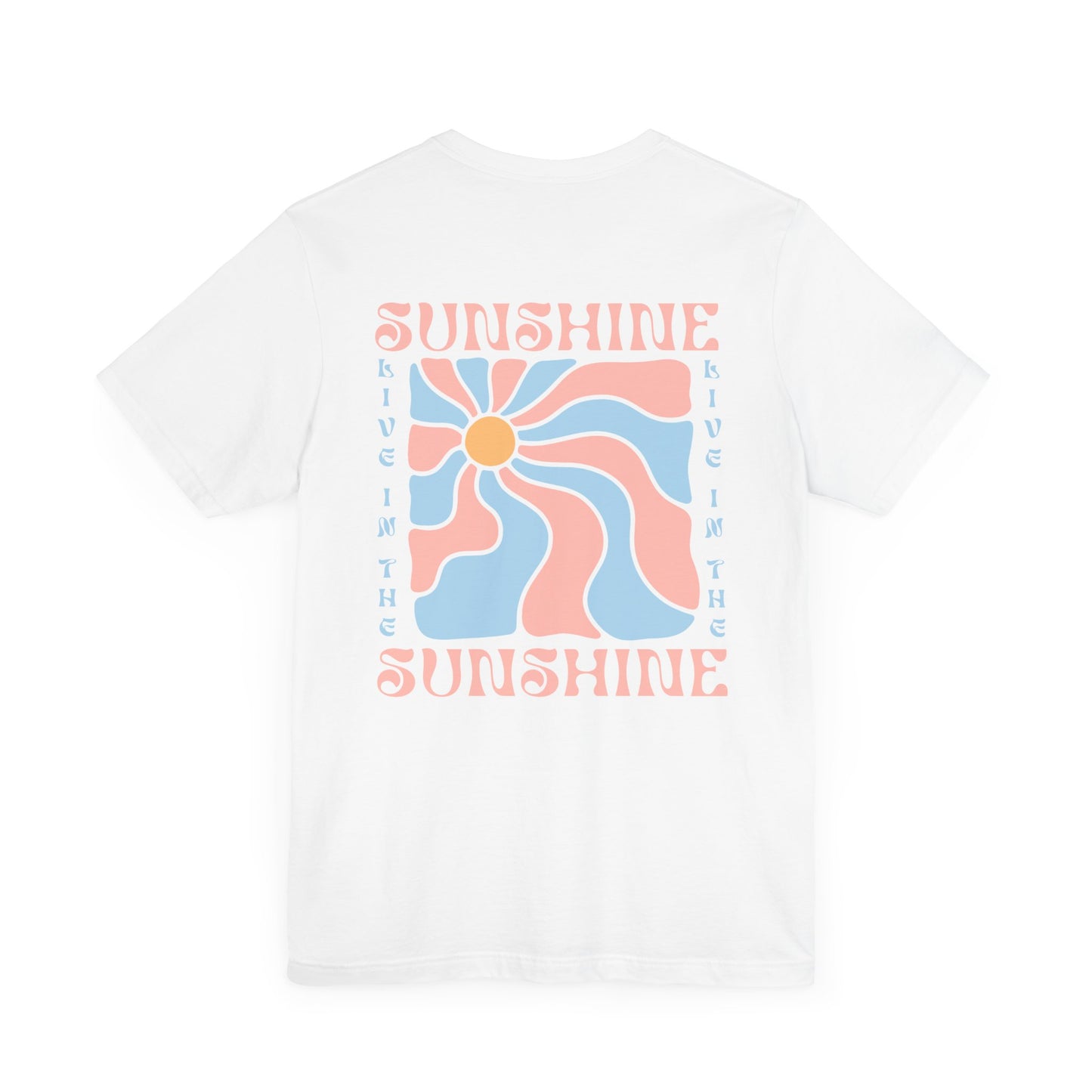 Live in the Sunshine Unisex Jersey Short Sleeve Tee