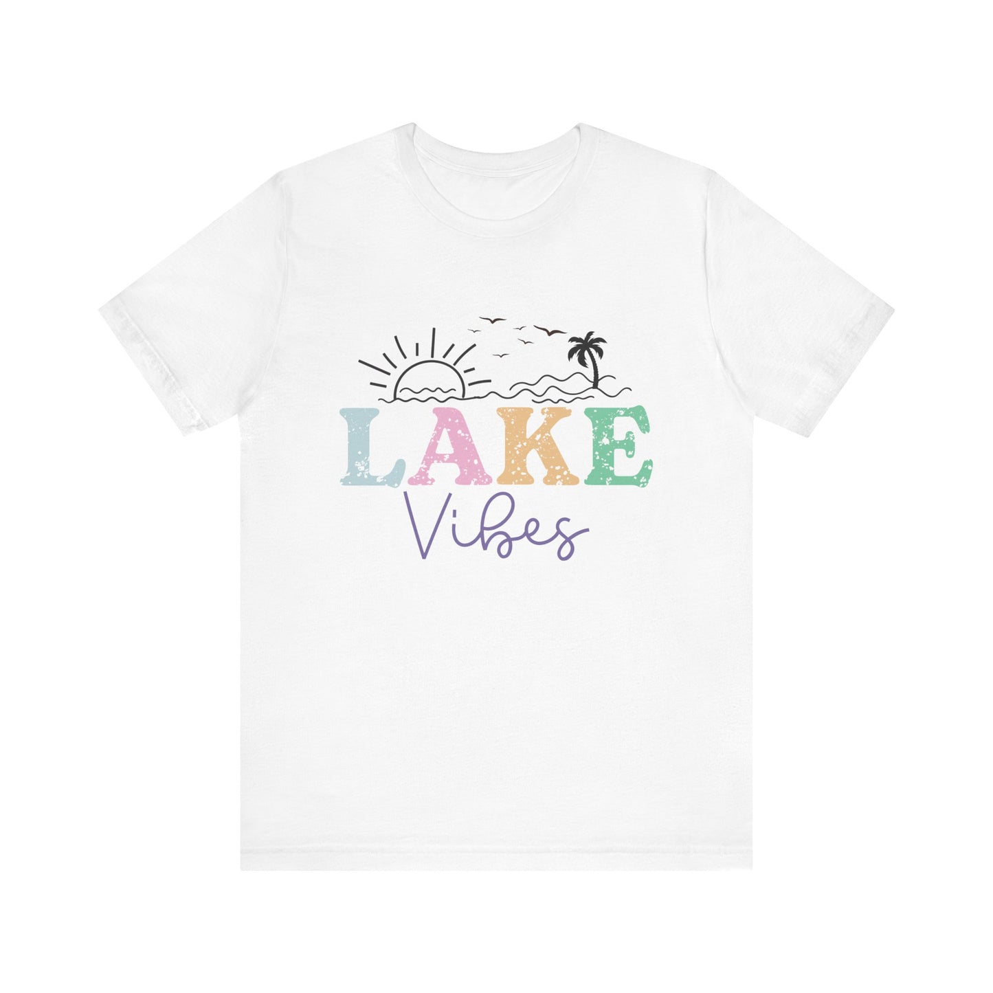 Lake Vibes Unisex Jersey Short Sleeve Tee