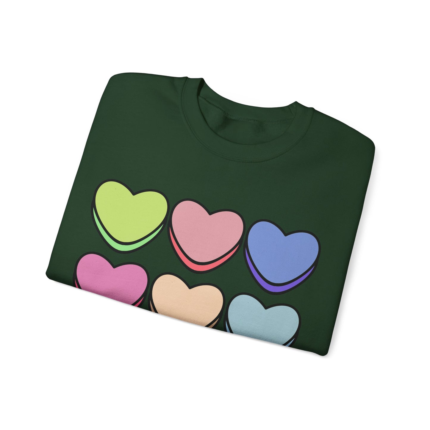 Valentines Hearts Heavy Blend™ Crewneck Sweatshirt