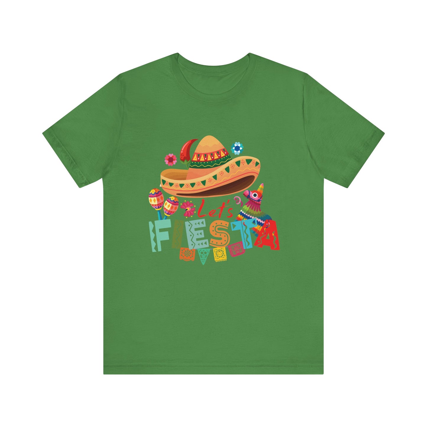 Cinco De Mayo Let's Fiesta Unisex Jersey Short Sleeve Tee