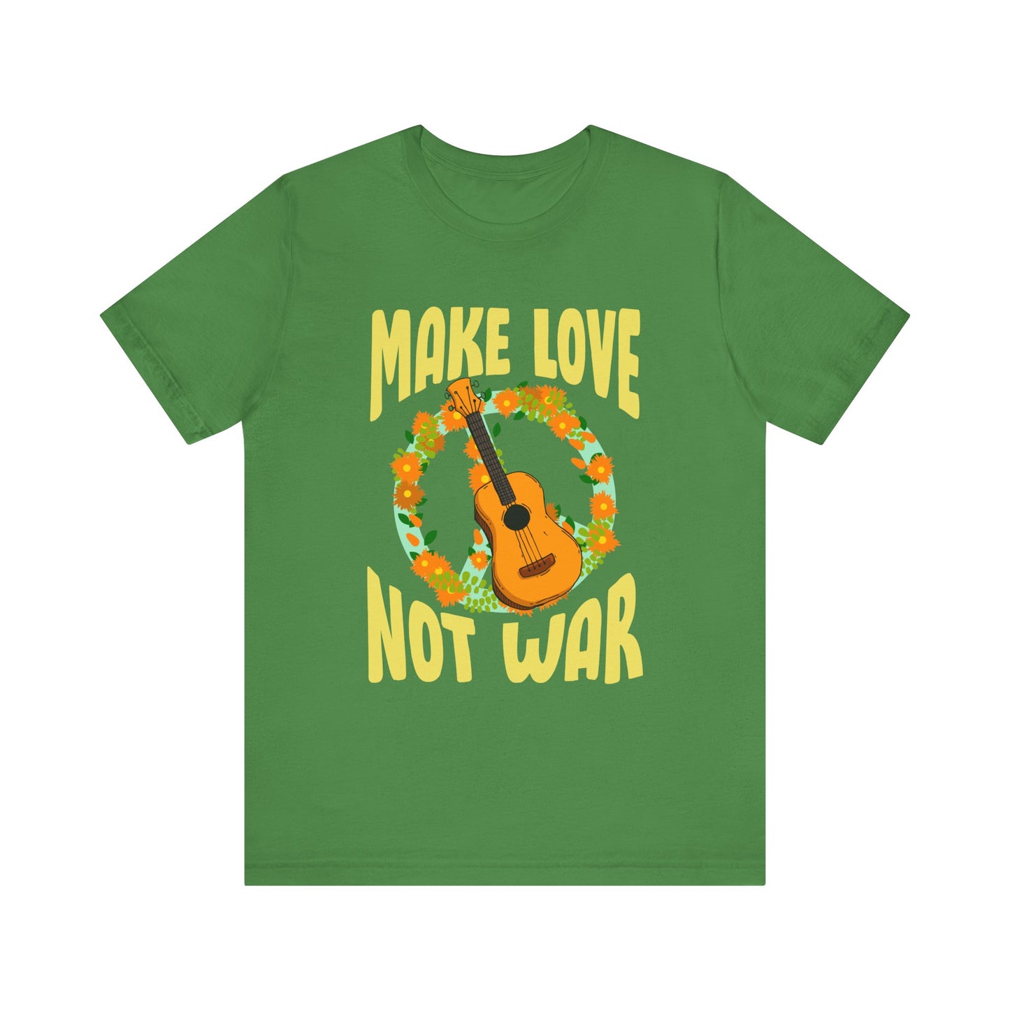 Make Love Not War Unisex Jersey Short Sleeve Tee