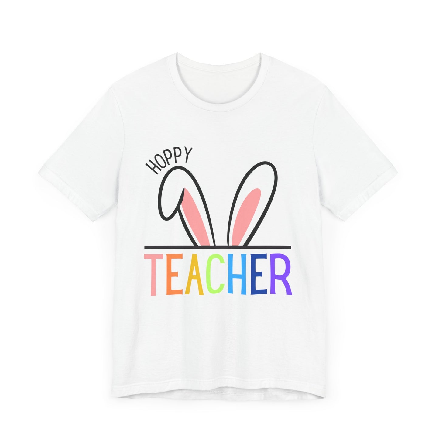 Hoppy Teacher Unisex Jersey Short Sleeve Tee