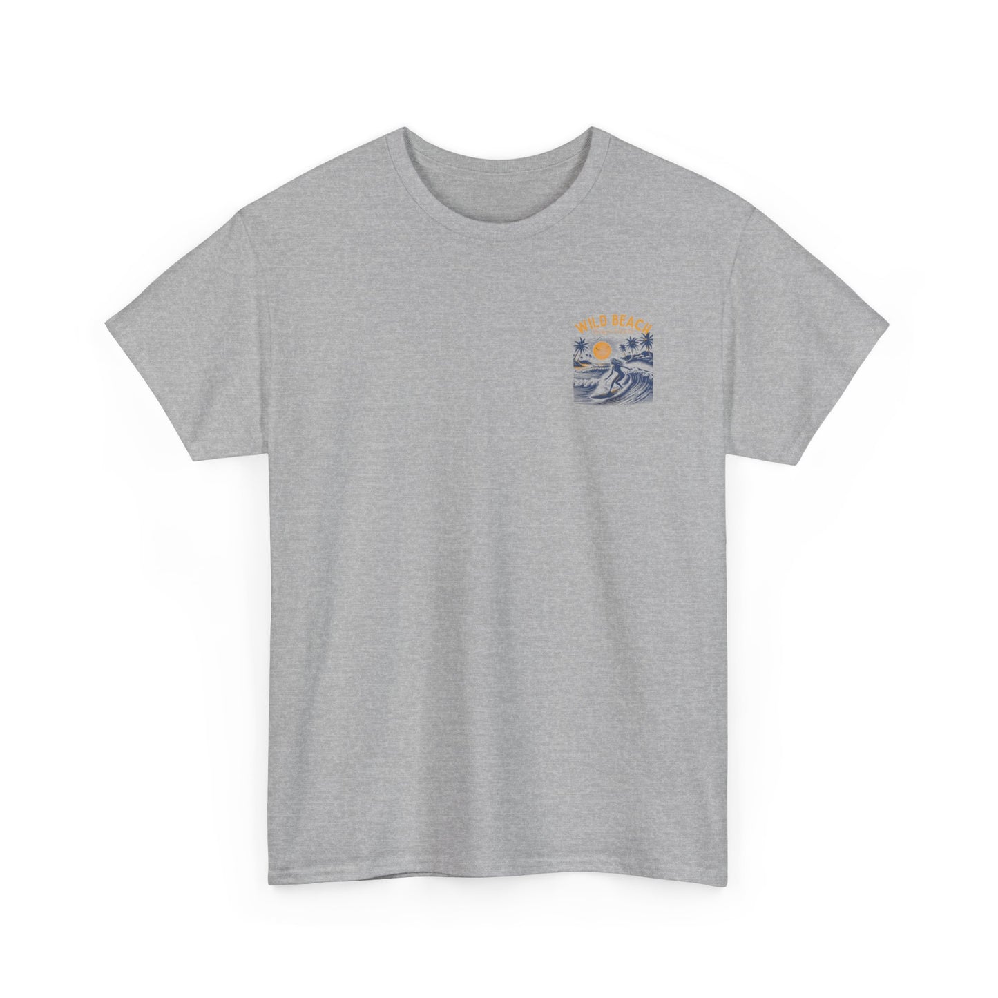 Wild Beach-- Catch the WaveUnisex Heavy Cotton Tee