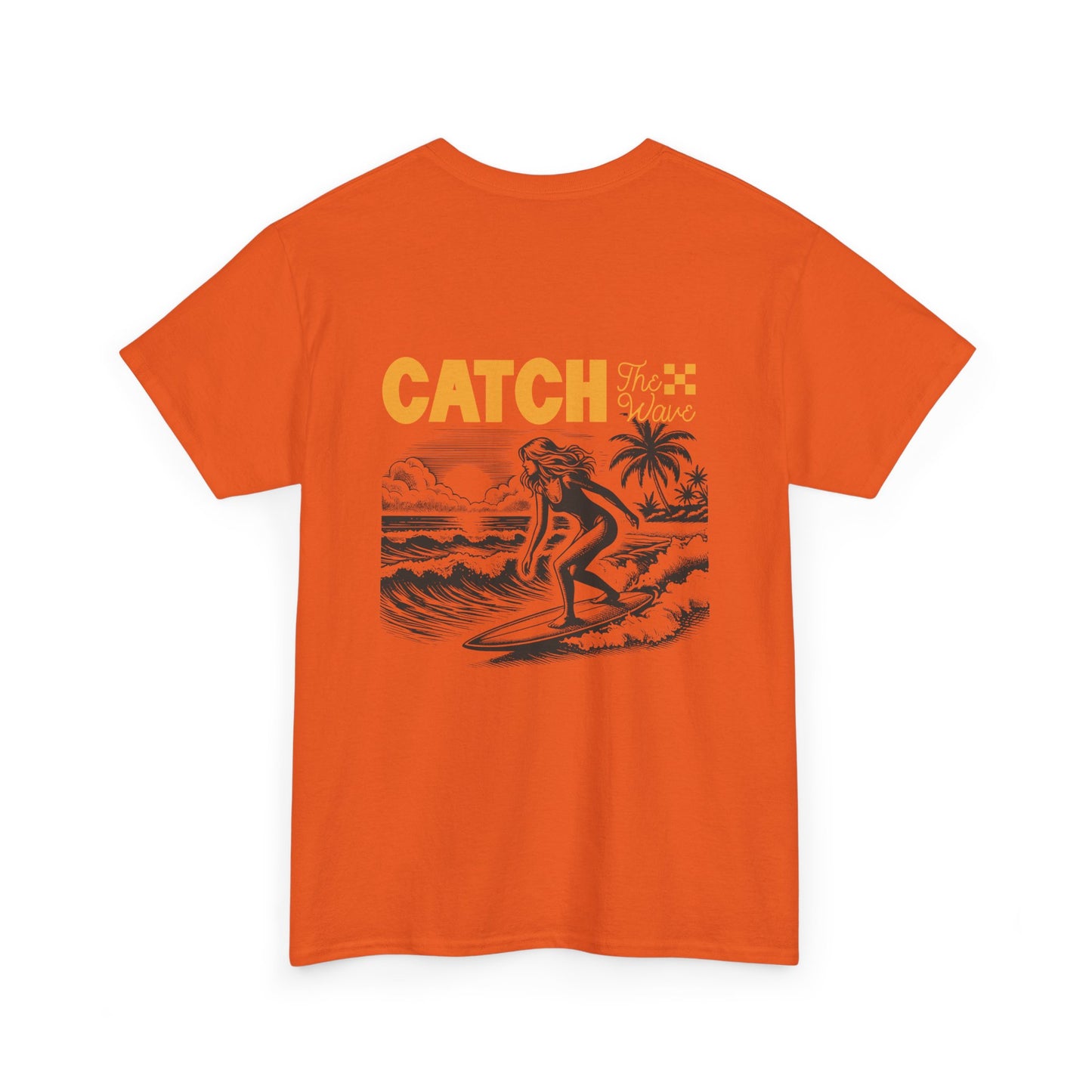 Wild Beach-- Catch the WaveUnisex Heavy Cotton Tee