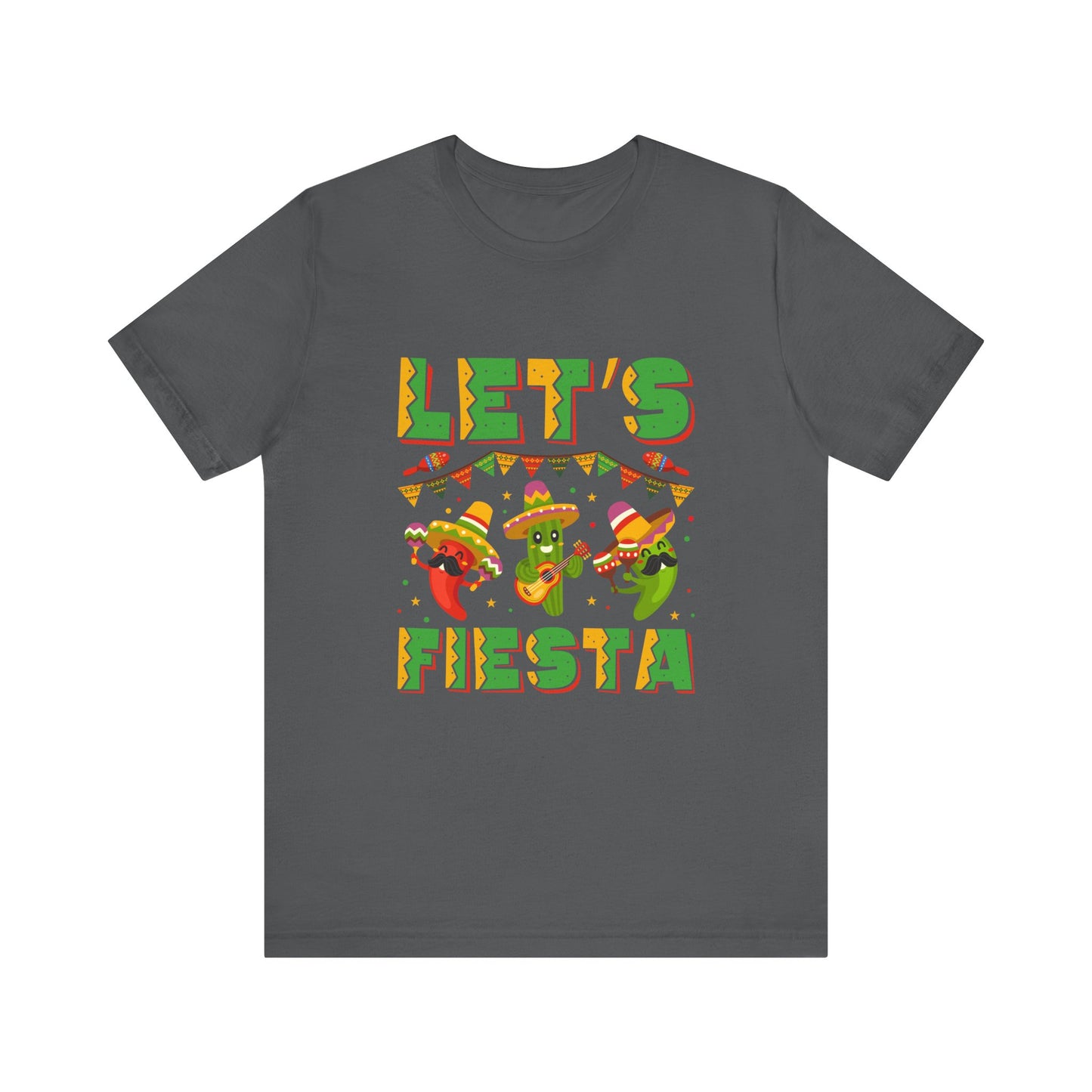 Let's Fiesta Unisex Jersey Short Sleeve Tee