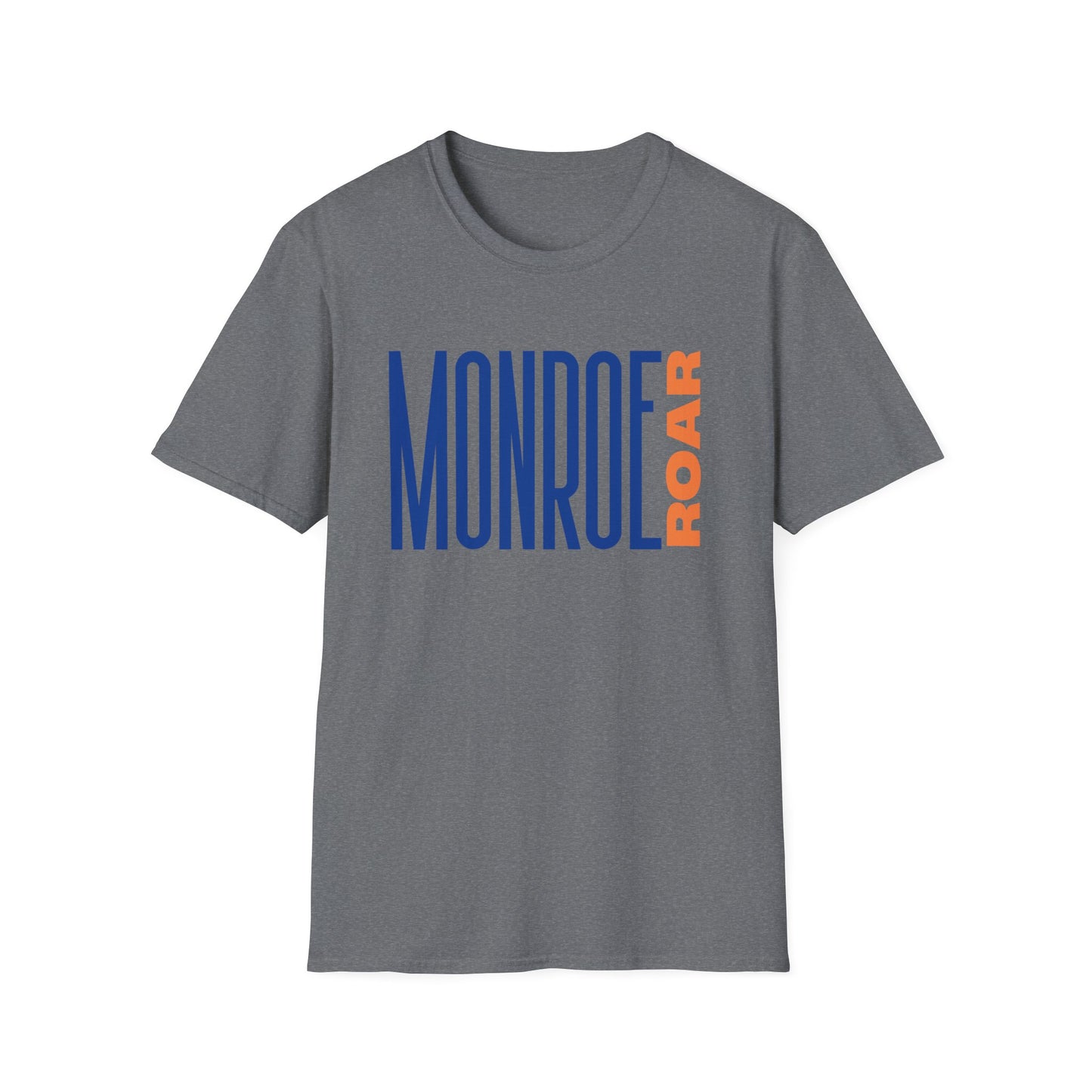Monroe (Blue) Roar (Orange) Unisex T-Shirt