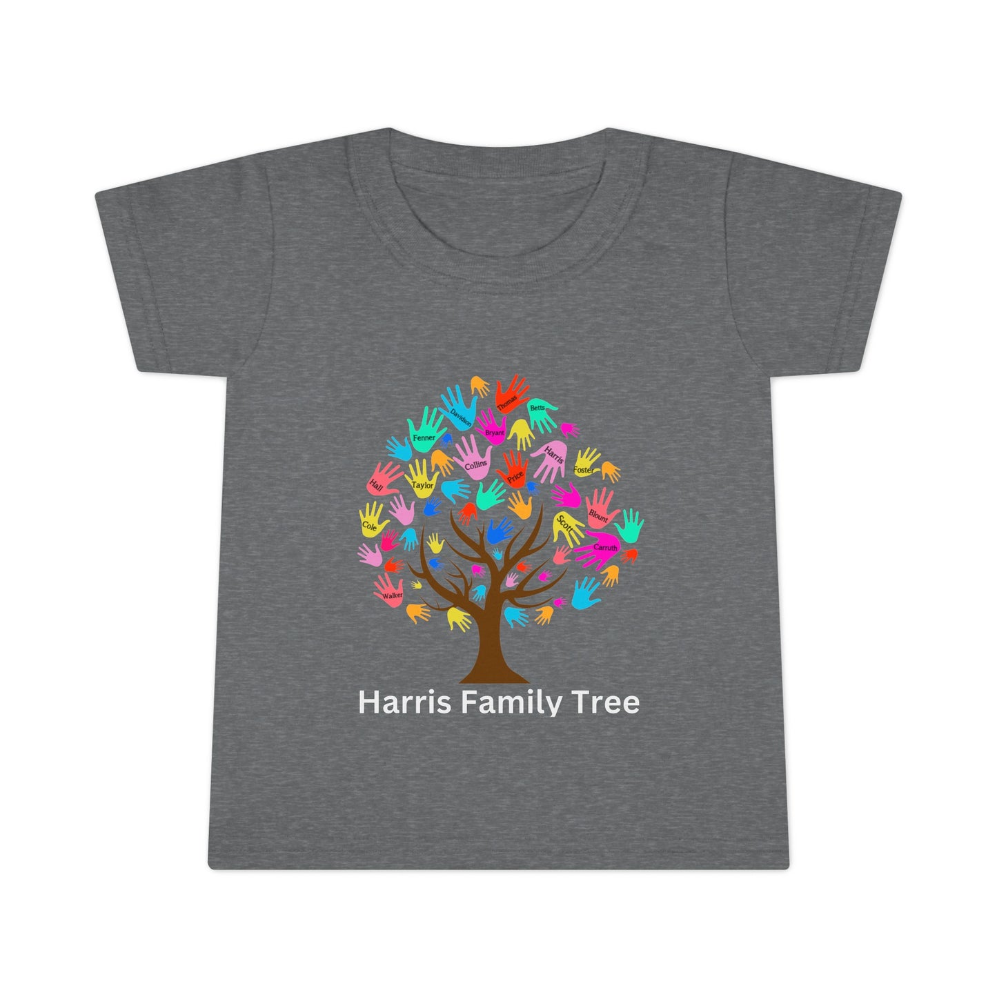 Harris Family Tree Toddler T-shirt