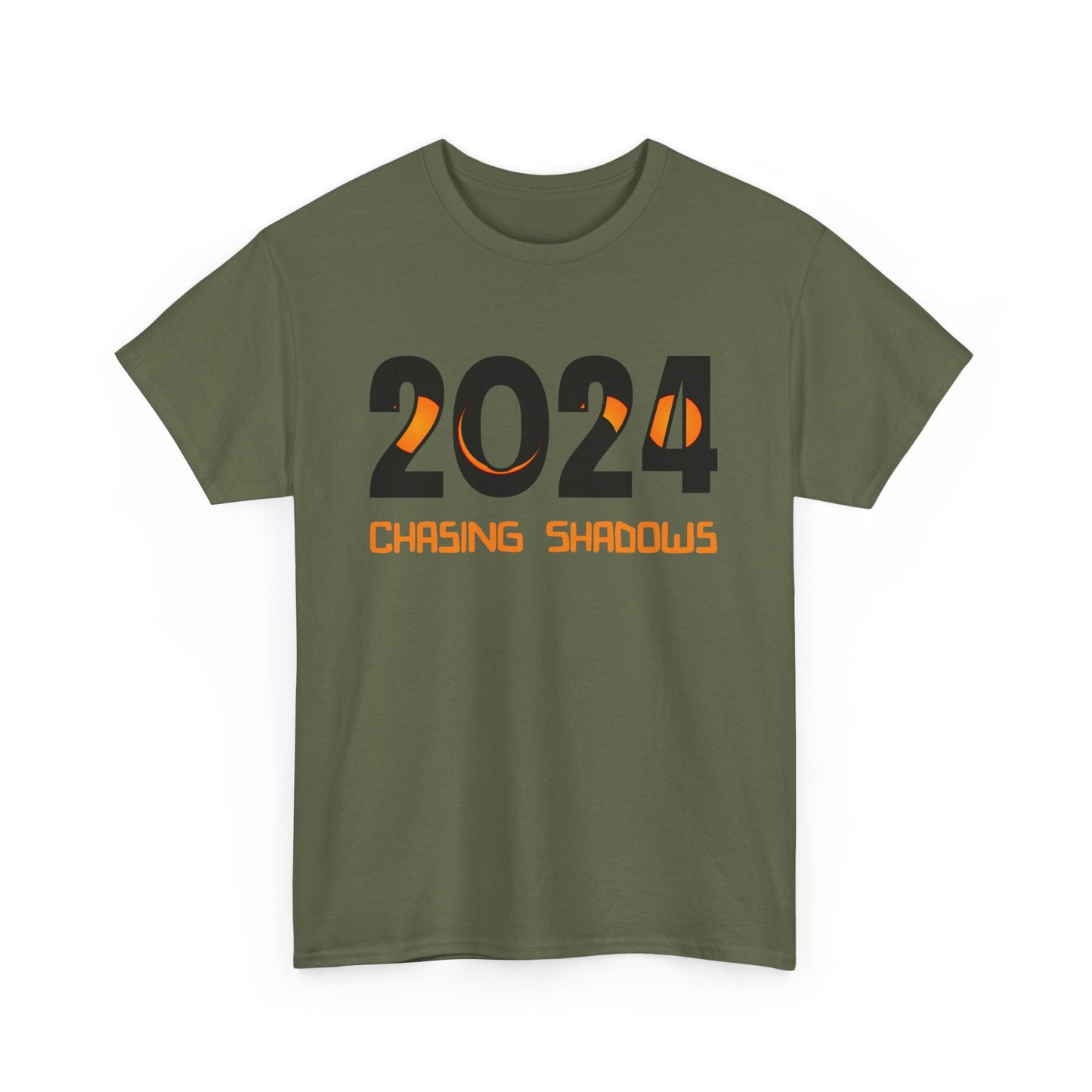 Shadow Chasing 2024 Unisex Heavy Cotton Tee