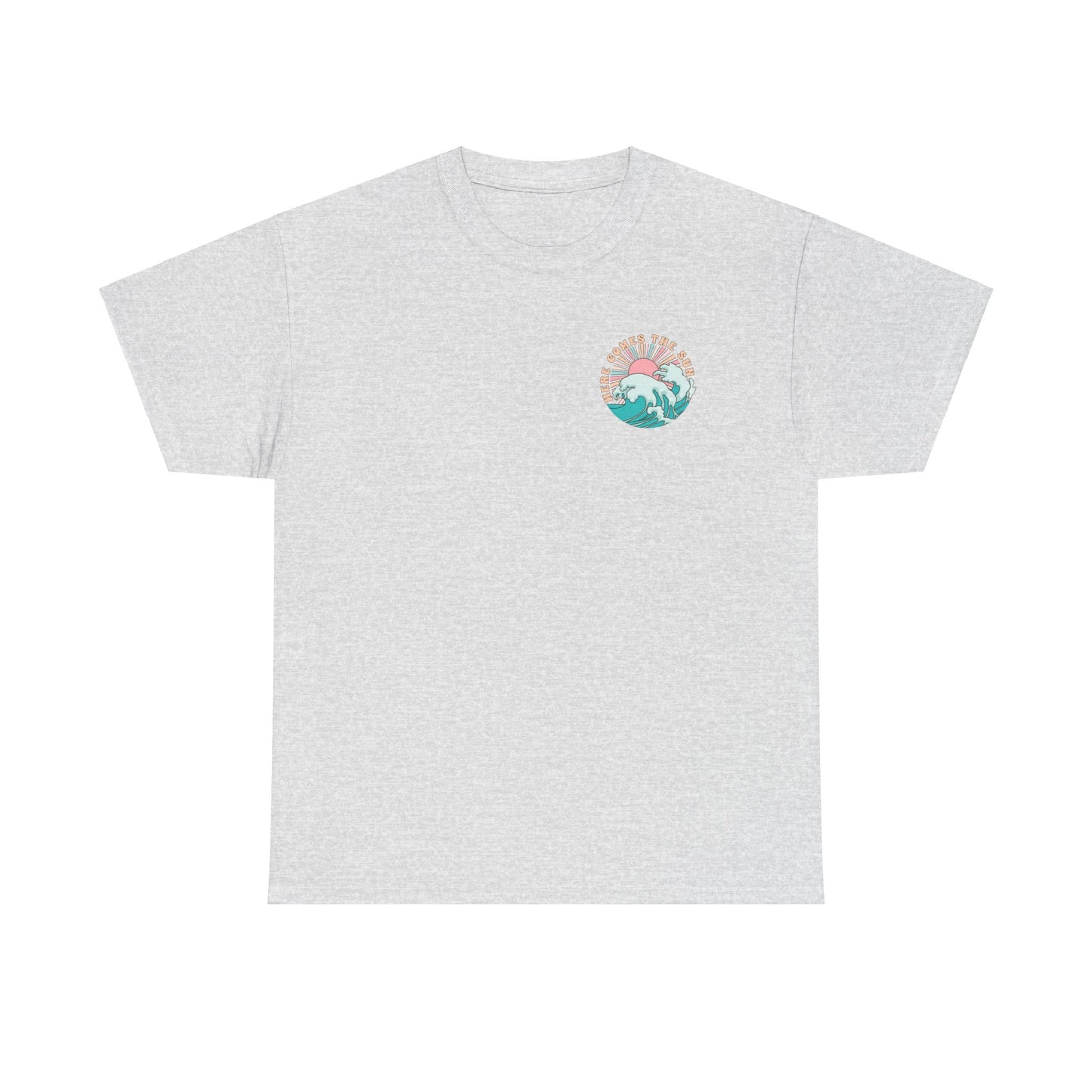 Here Comes the Sun Beach Bum Unisex Heavy Cotton Tee