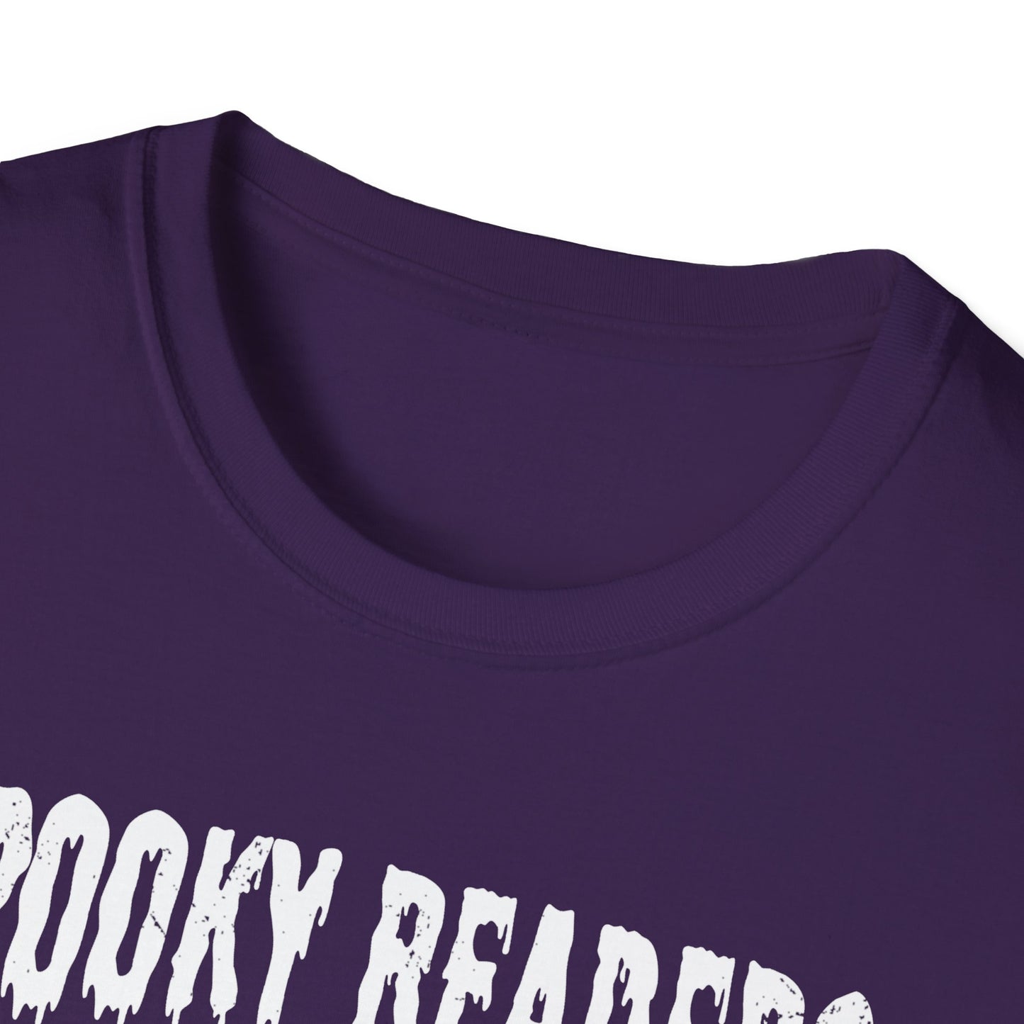 Spooky Readers Book Club Unisex Softstyle T-Shirt | Halloween Literature/School/Teacher Tee