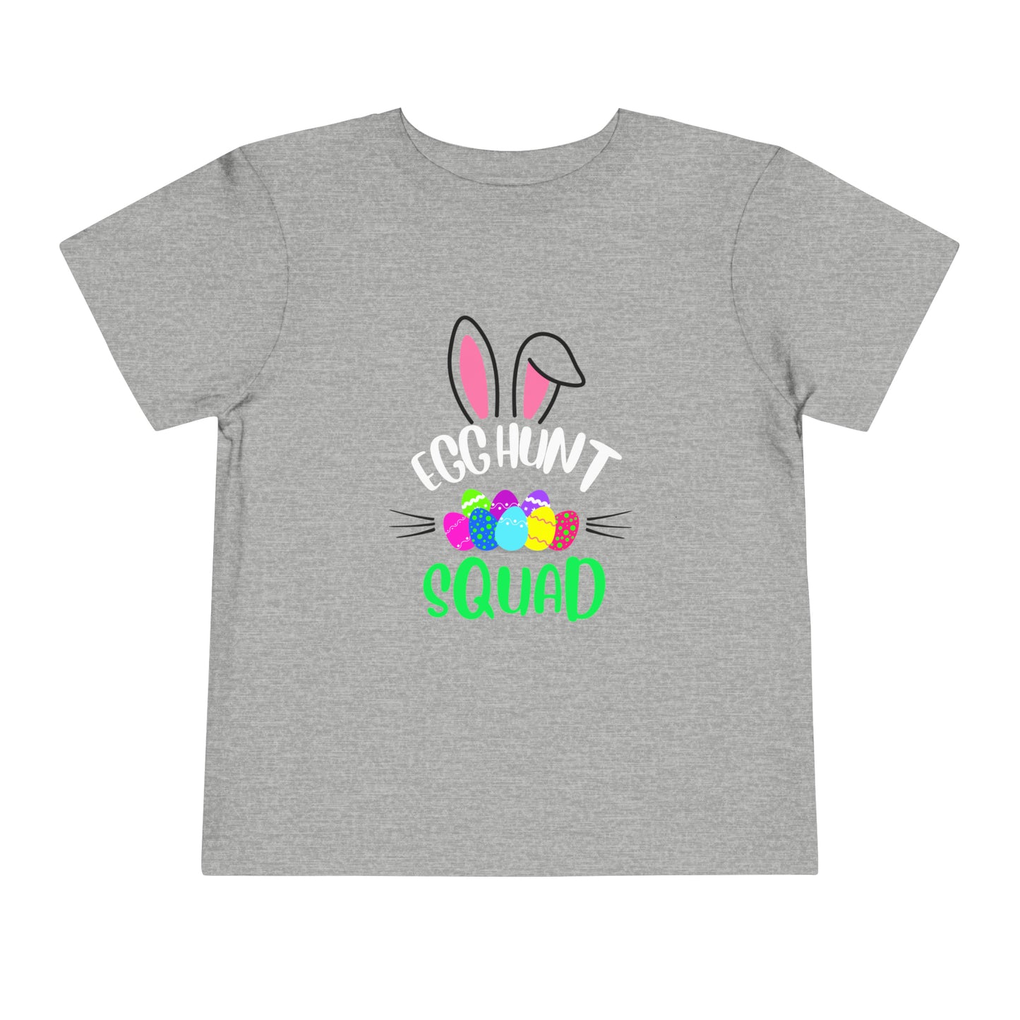 Egg Hunt Squad Toddler Short Sleeve Tee