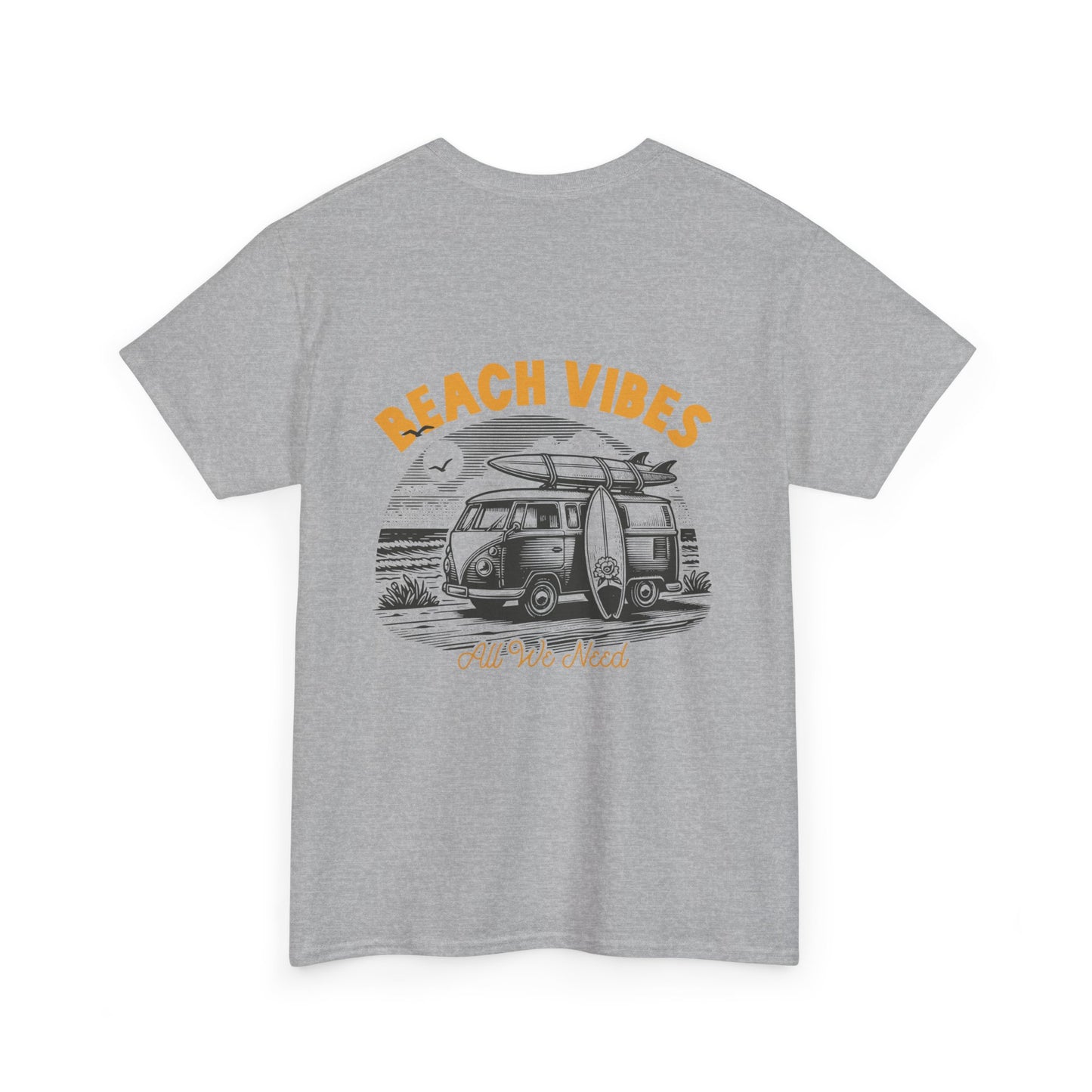 Vintage Summer/Beach Vibes Unisex Heavy Cotton Tee