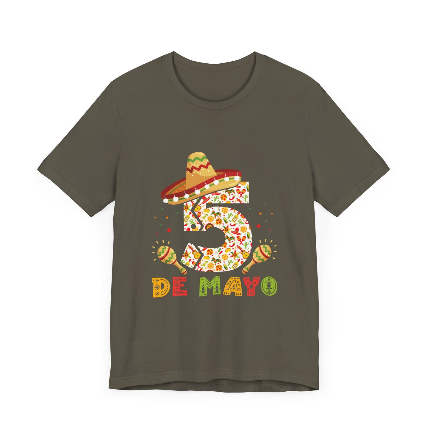 Cinco De Mayo 5 Unisex Jersey Short Sleeve Tee