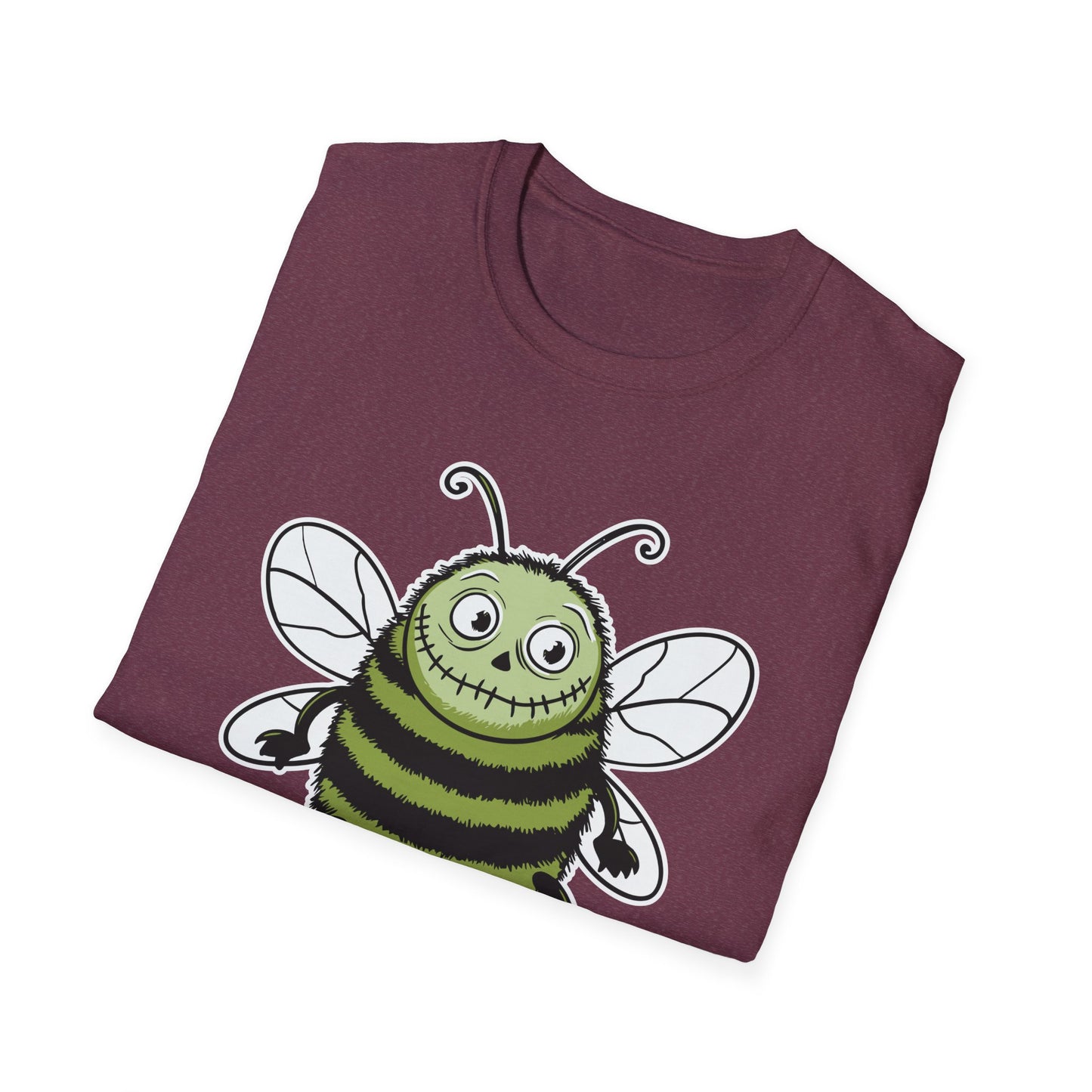 Zom-Bee Unisex Softstyle T-Shirt - Spooky Fun for Halloween