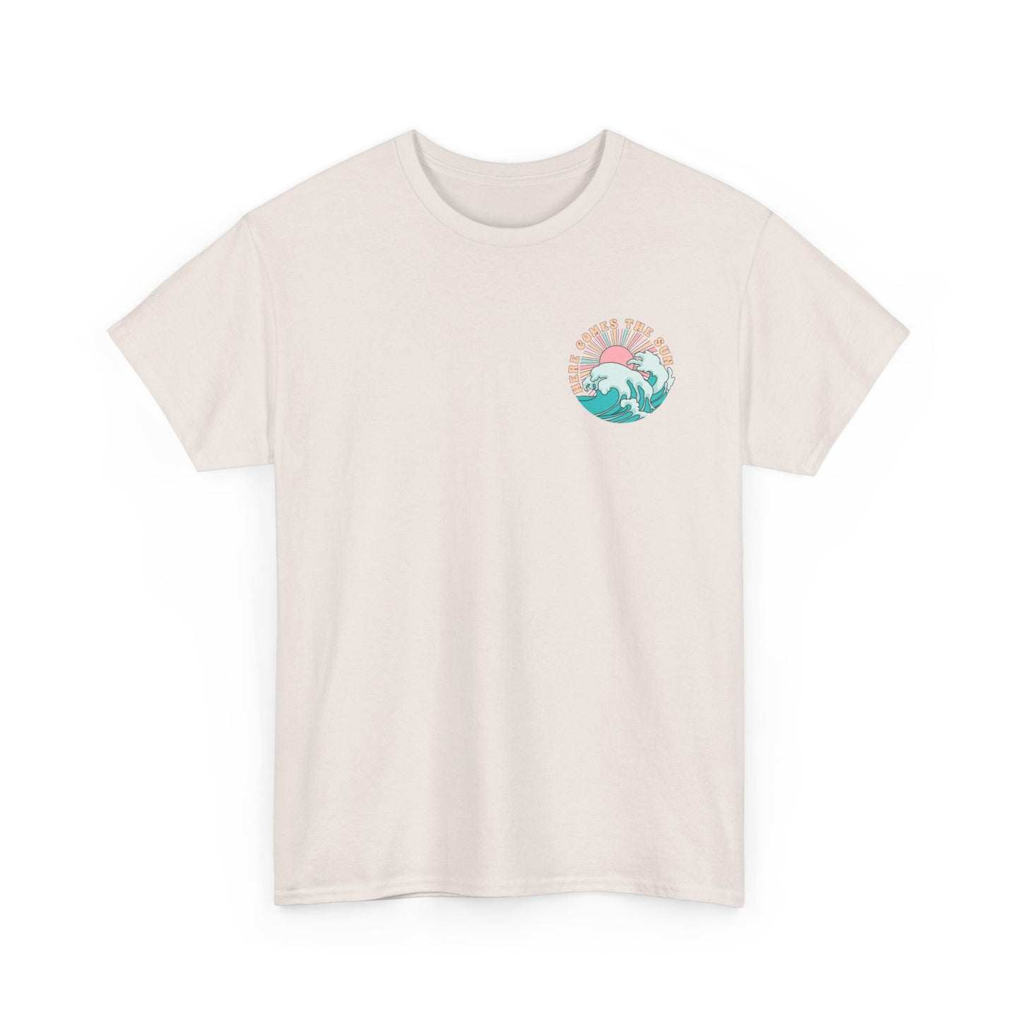 Here Comes the Sun Beach Bum Unisex Heavy Cotton Tee