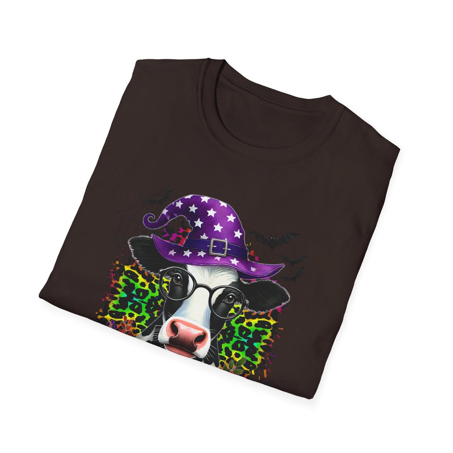 Spooky Cow Halloween T-Shirt - Hocus Pocus Heifer Design