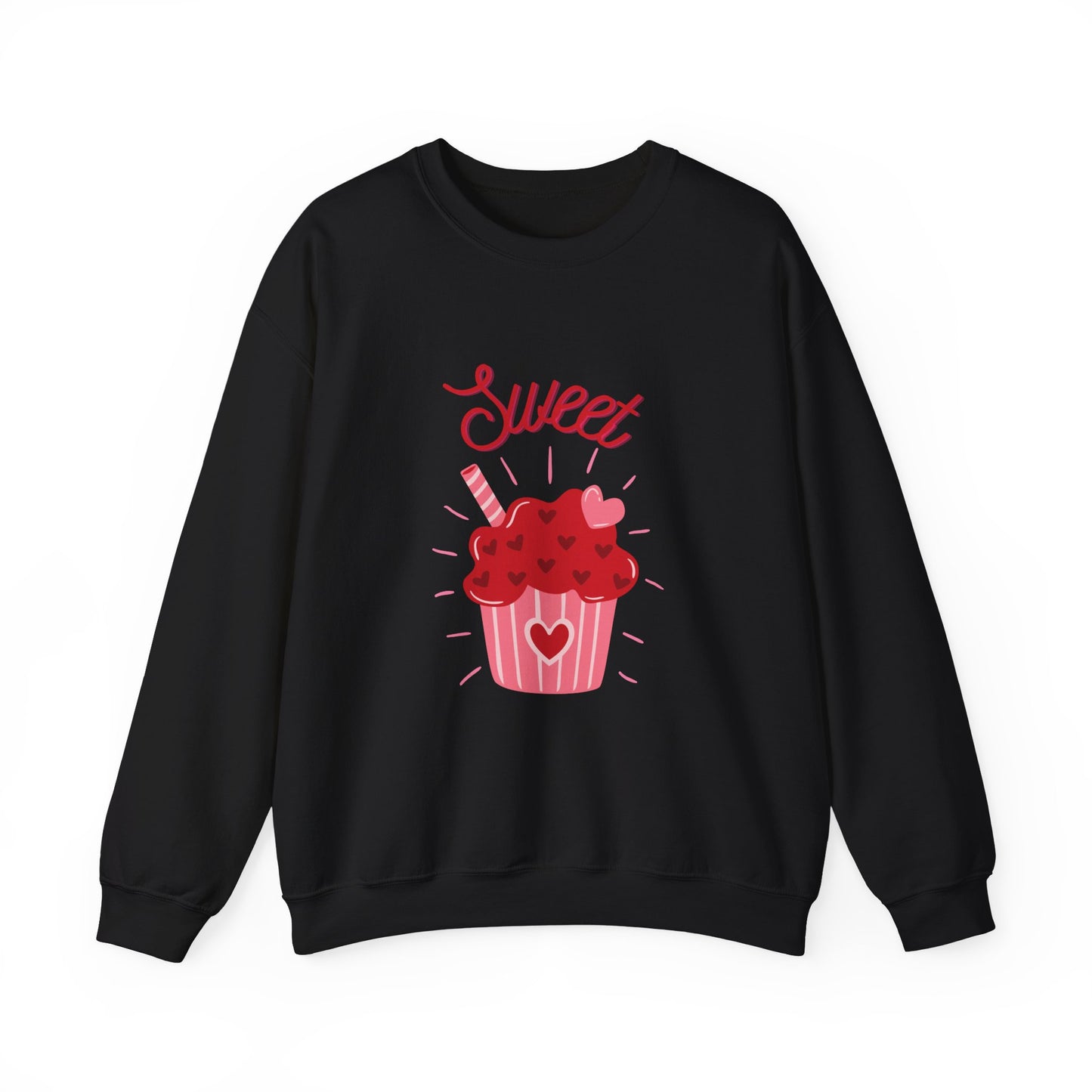 Valentines Cupcake Unisex Heavy Blend™ Crewneck Sweatshirt