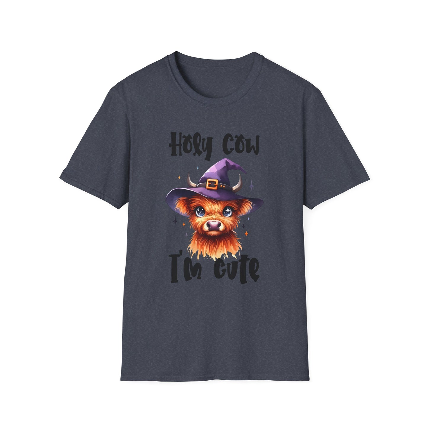 Holy Cow I'm Cute Halloween Cow Unisex Halloween T-Shirt