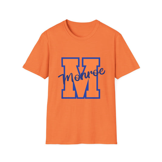 Monroe Orange M  Unisex Softstyle T-Shirt