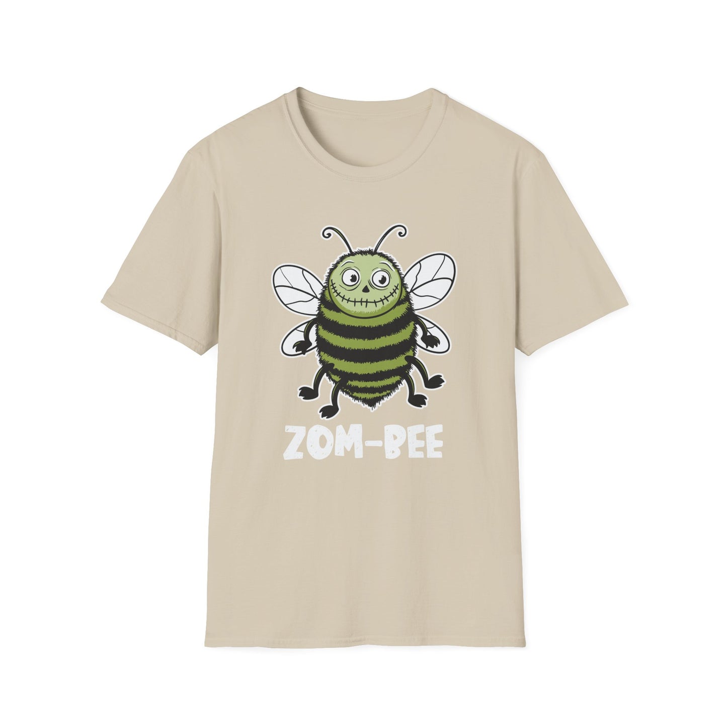 Zom-Bee Unisex Softstyle T-Shirt - Spooky Fun for Halloween