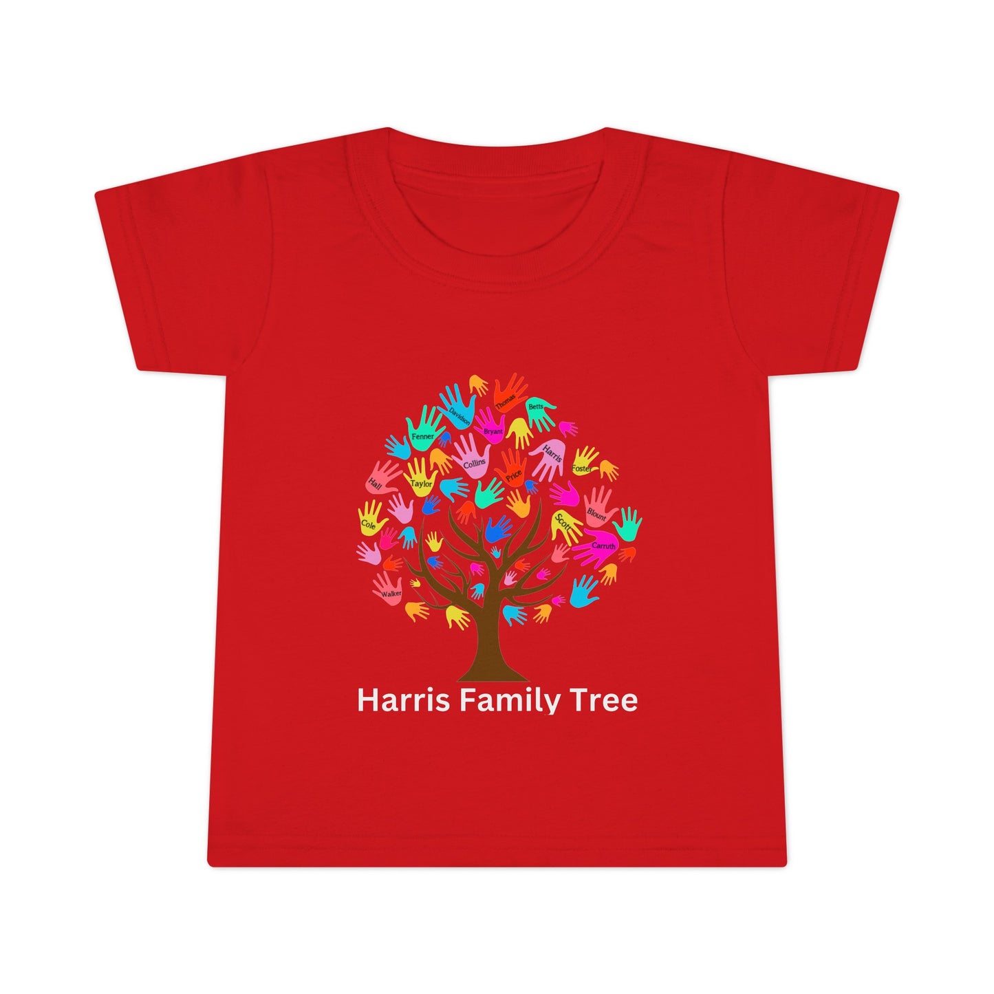 Harris Family Tree Toddler T-shirt