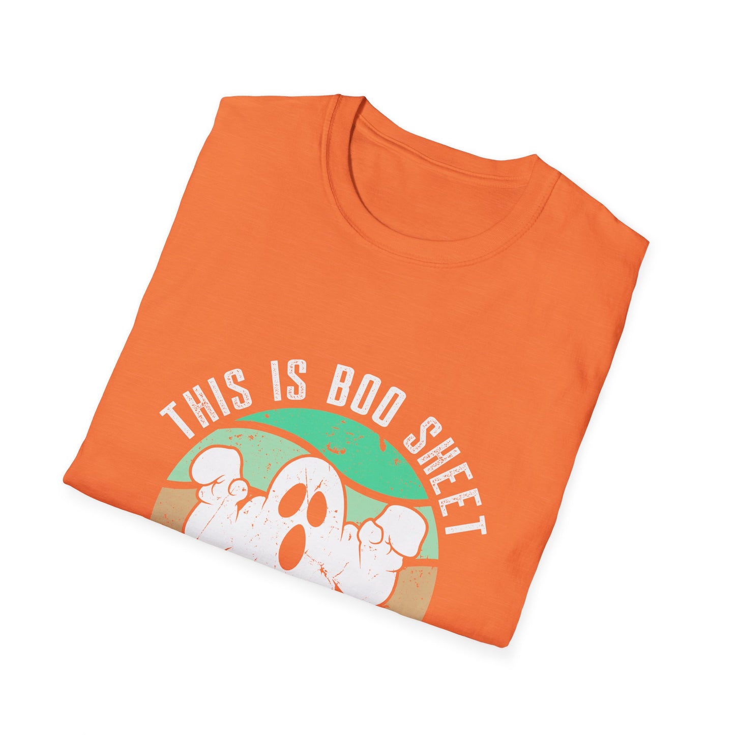 This Is Boo Sheet Unisex Softstyle T-Shirt for Halloween