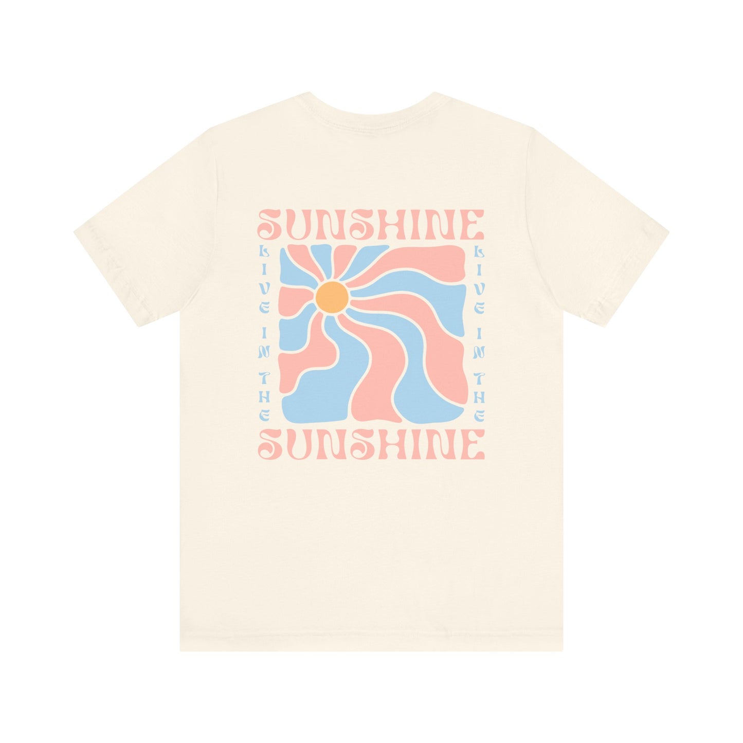 Live in the Sunshine Unisex Jersey Short Sleeve Tee