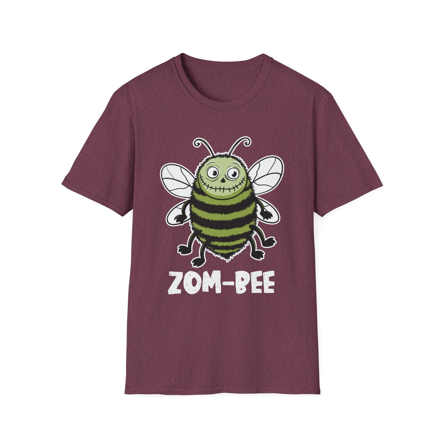 Zom-Bee Unisex Softstyle T-Shirt - Spooky Fun for Halloween