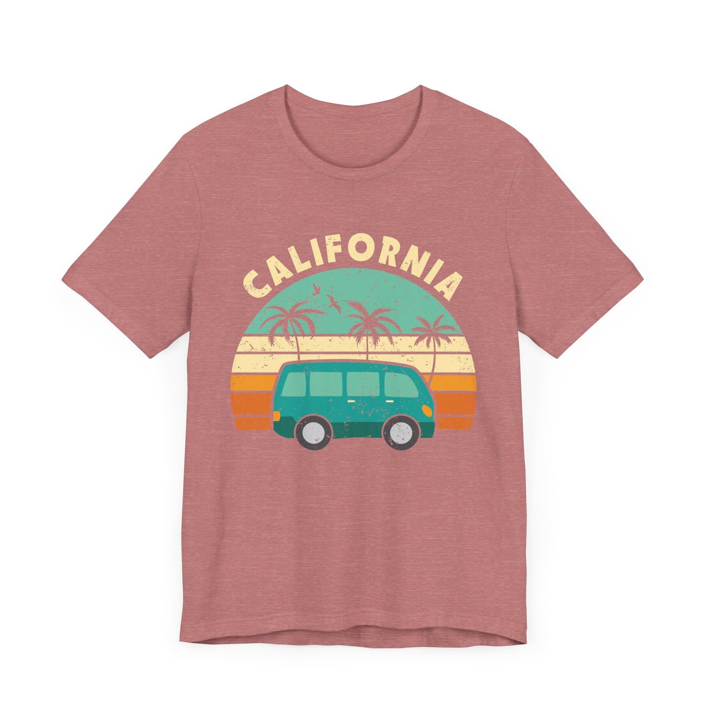 California Hippie Design Unisex Jersey Short Sleeve Tee