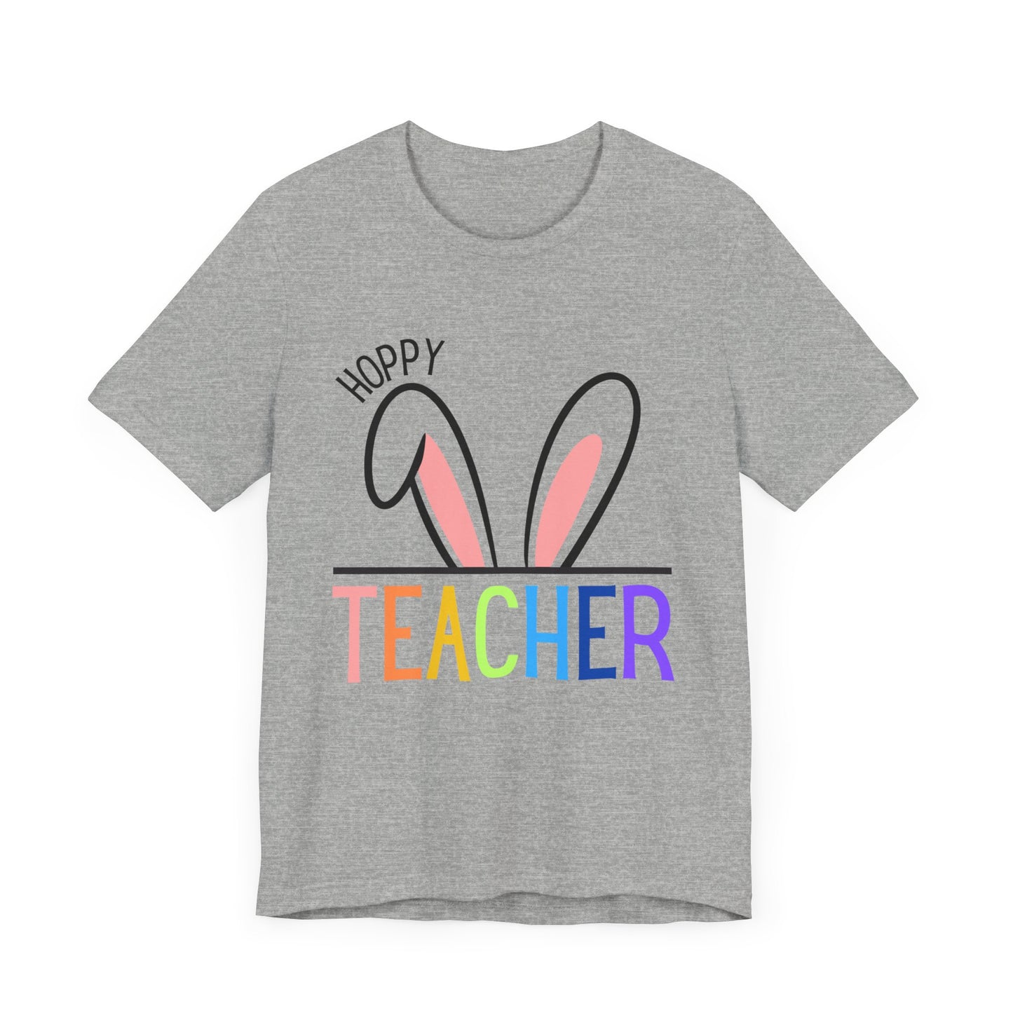 Hoppy Teacher Unisex Jersey Short Sleeve Tee