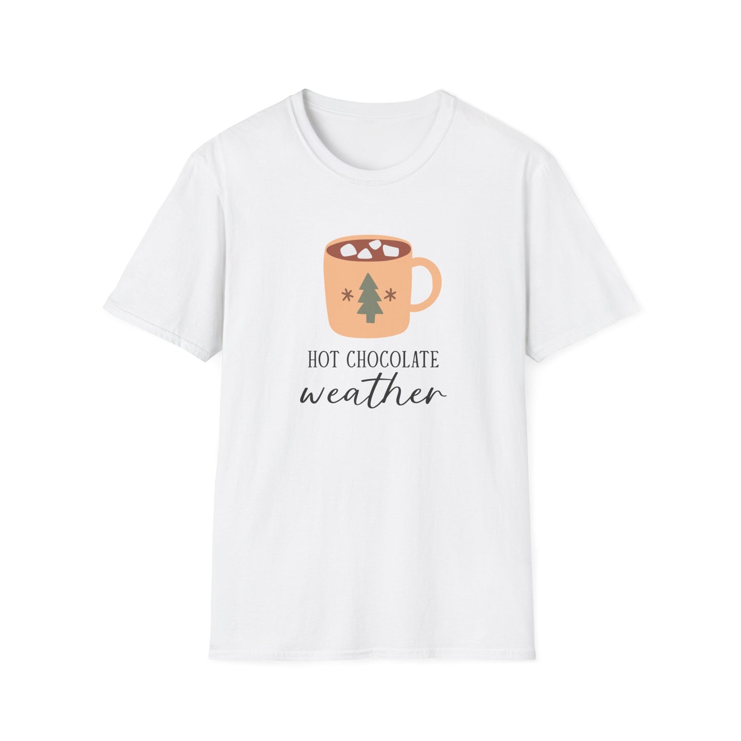 Hot Chocolate Weather Unisex T-Shirt - Cozy Winter Apparel