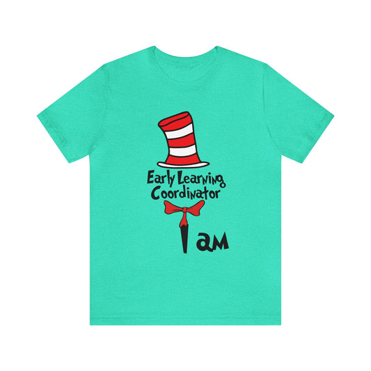 Early Learning Coordinator I amUnisex Jersey Short Sleeve Tee