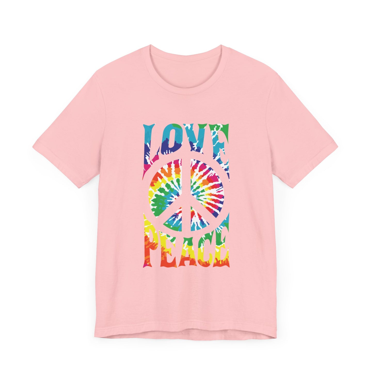 Love and Peace Unisex Jersey Short Sleeve Tee