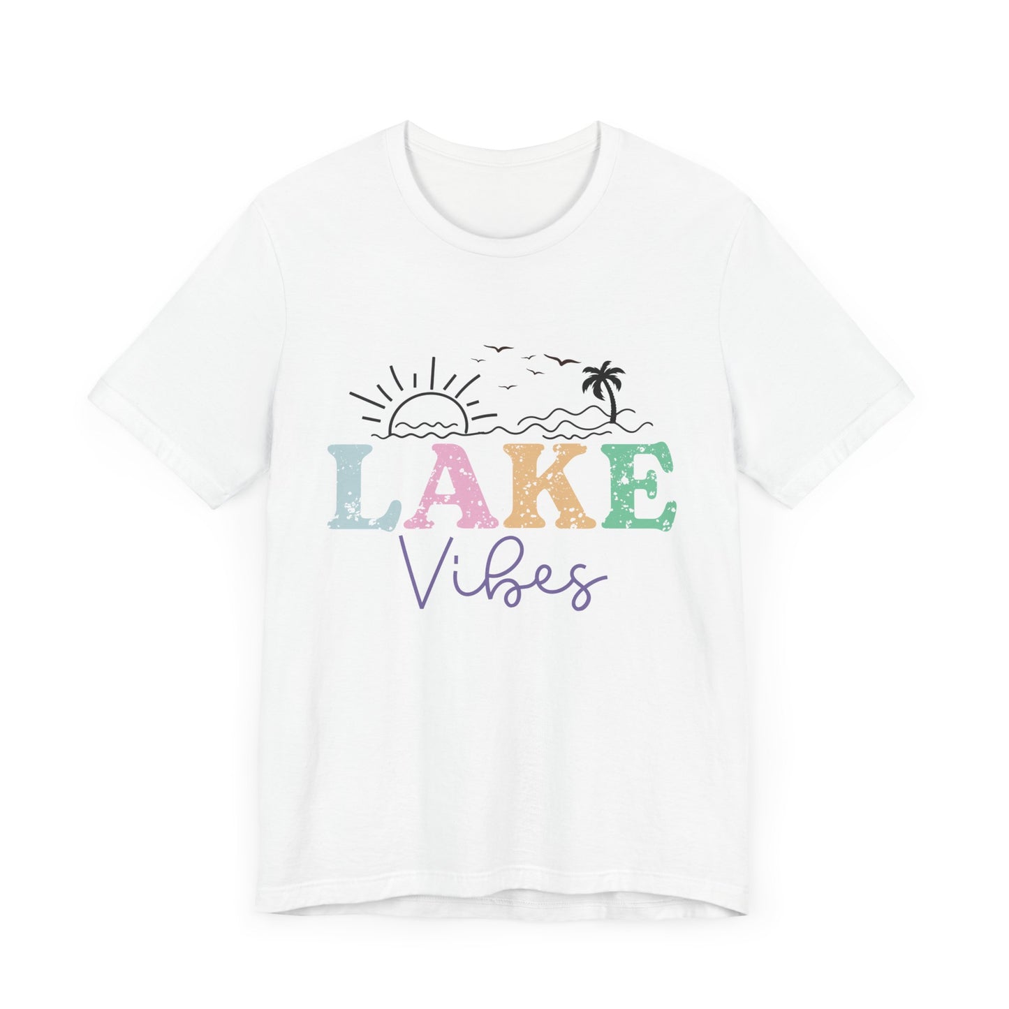 Lake Vibes Unisex Jersey Short Sleeve Tee