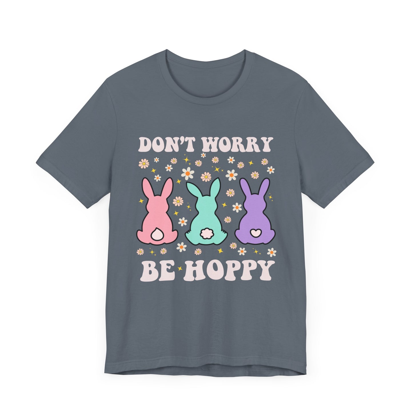 Don't Worry Be Hoppy TShirt Unisex Jersey Short Sleeve Tee