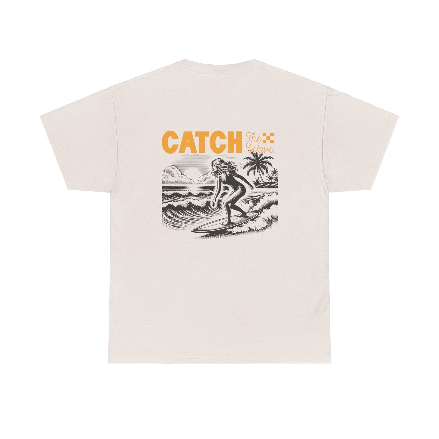 Wild Beach-- Catch the WaveUnisex Heavy Cotton Tee