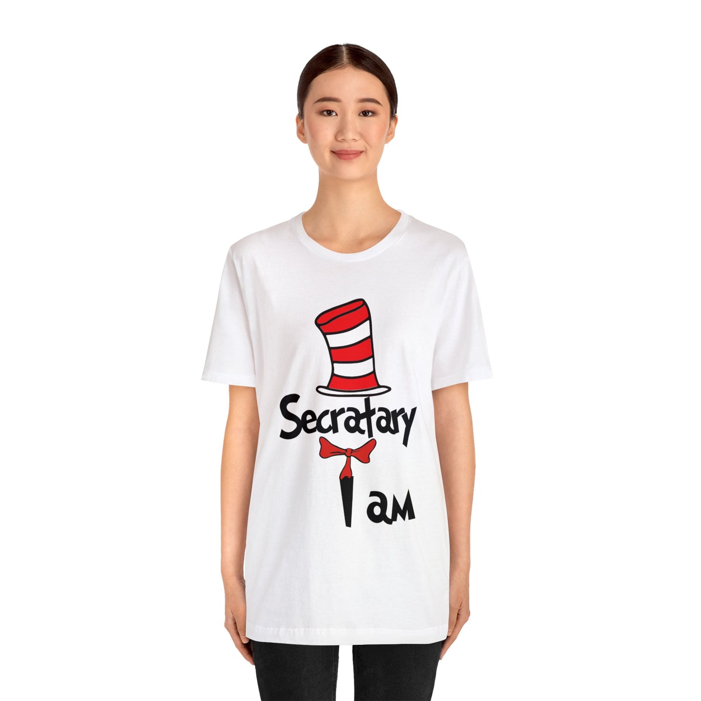 Secretary I amUnisex Jersey Short Sleeve Tee