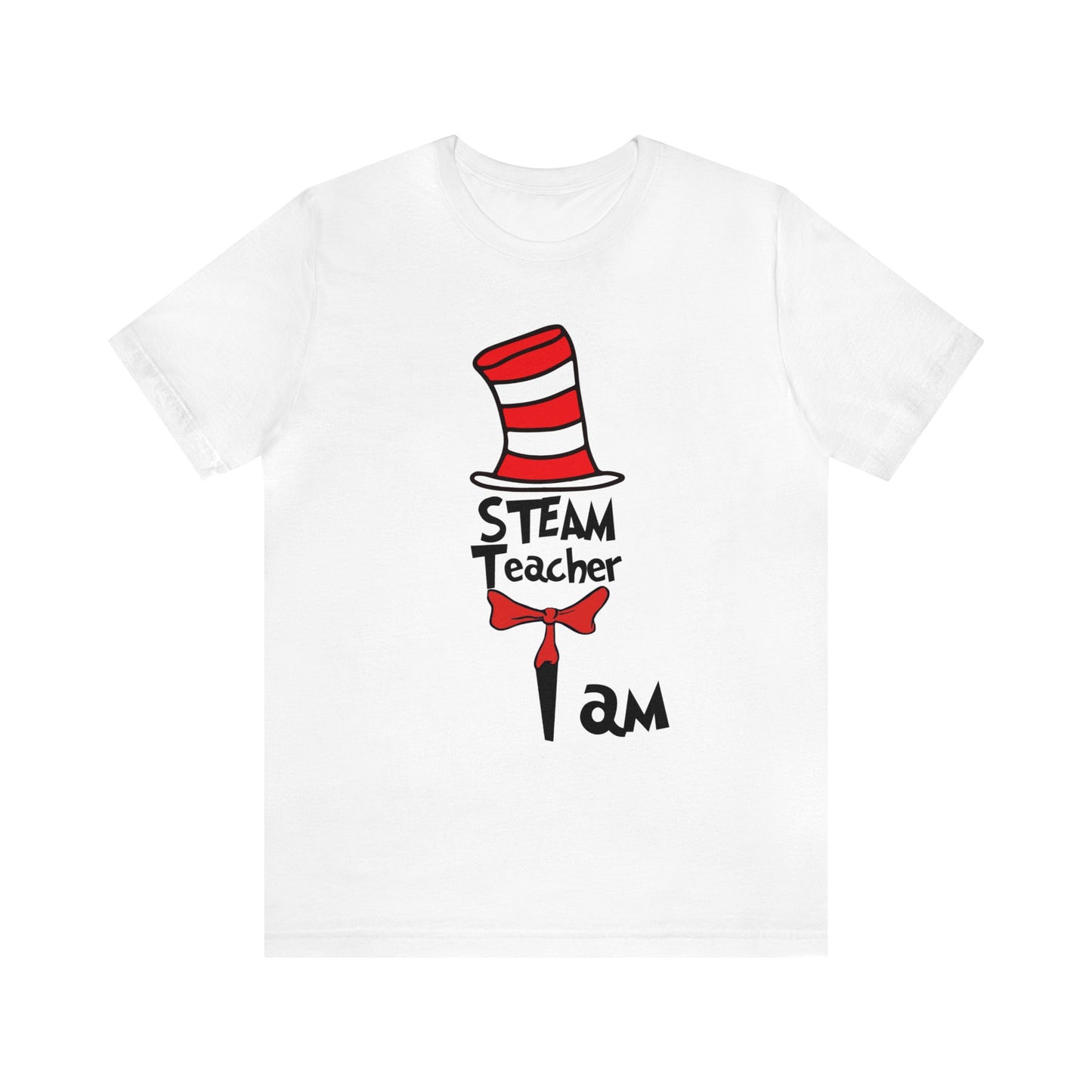 STEAM Teacher I amUnisex Jersey Short Sleeve Tee