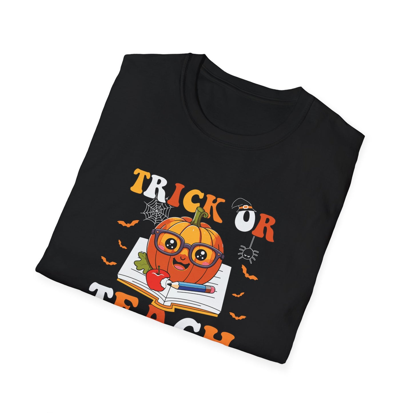 Trick or Teach Unisex Halloween School T-Shirt